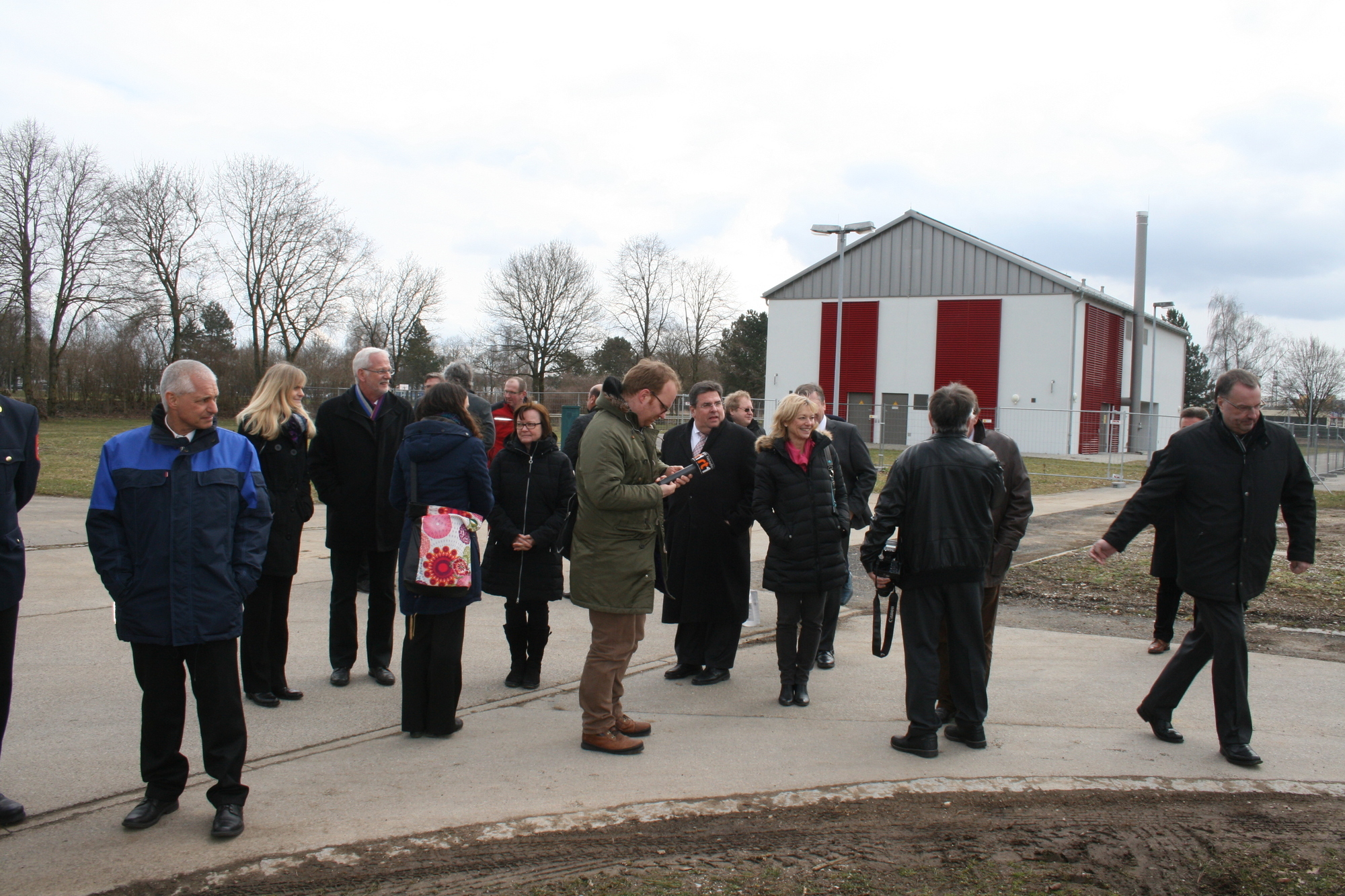 Beim Spatenstich in Königsbrunn. Foto: B4B WIRTSCHAFTSLEBEN SCHWABEN