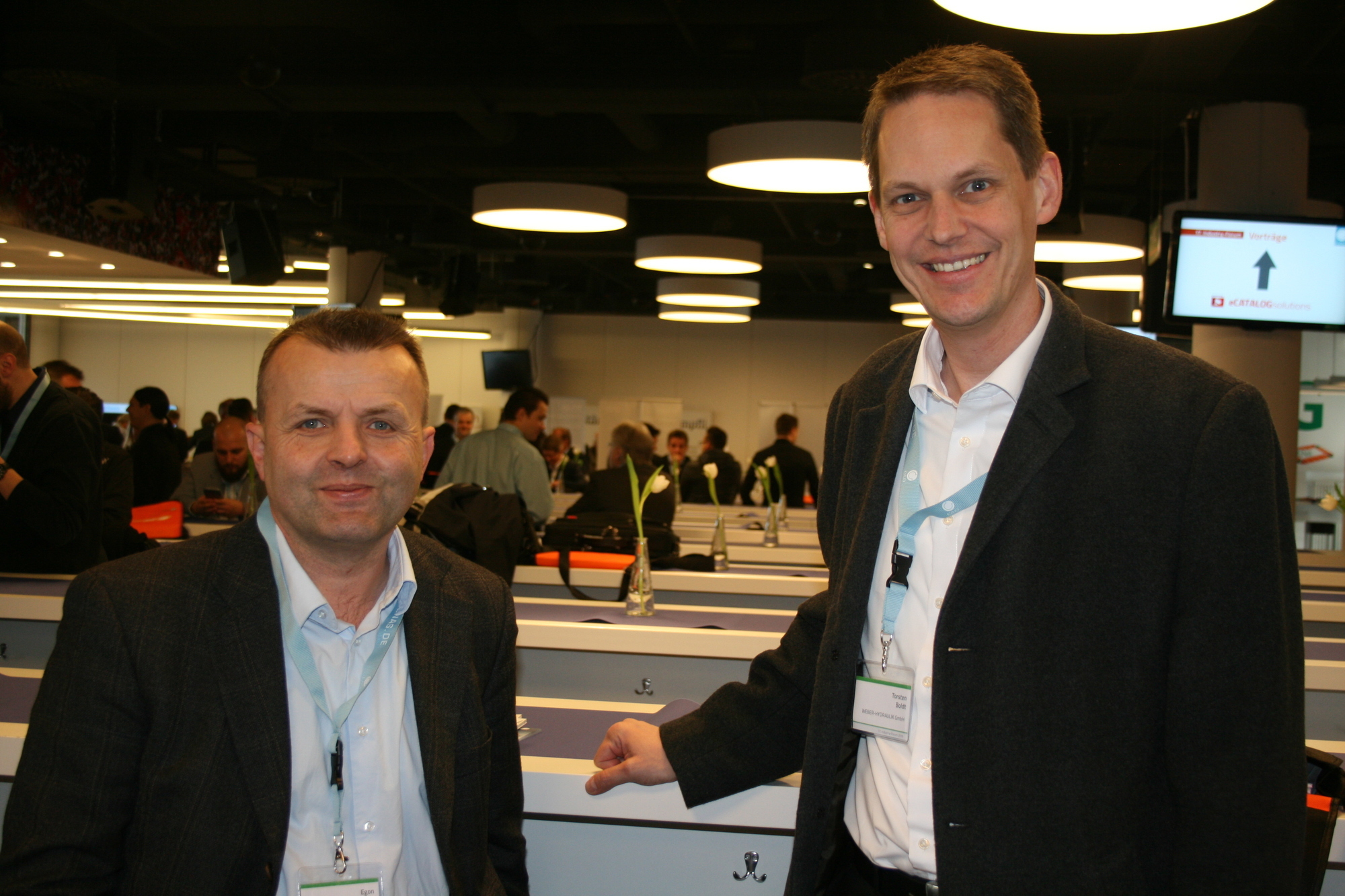 Das 17. CADENAS Industry-Forum fand 2016 in der WWK ARENA statt. Foto: B4B WIRTSCHAFTSLEBEN SCHWABEN