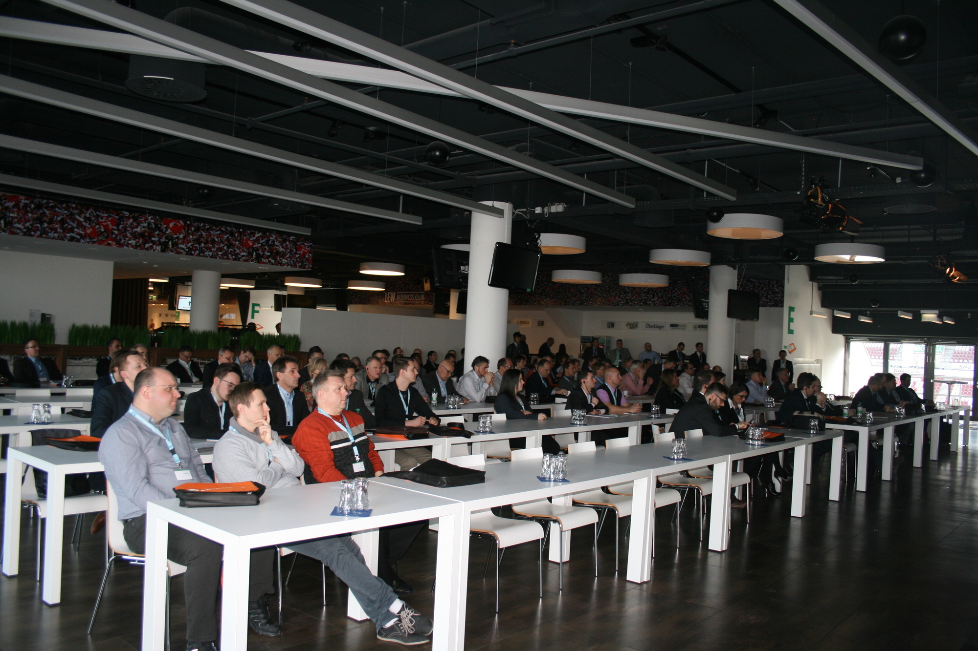 Das 17. CADENAS Industry-Forum fand 2016 in der WWK ARENA statt. Foto: B4B WIRTSCHAFTSLEBEN SCHWABEN