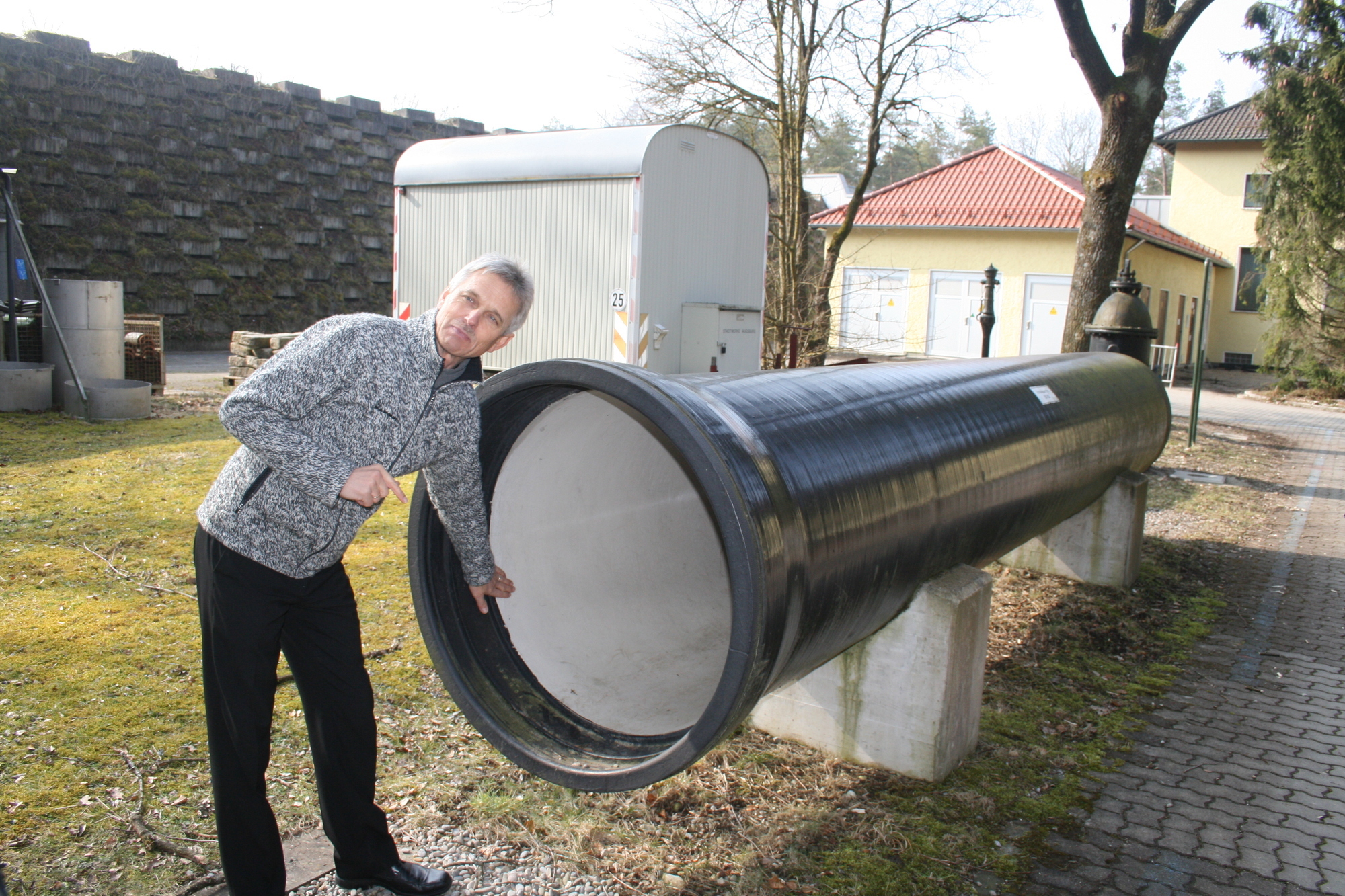 Die swa zeigen, welche Neuerungen es im Lochbach-Wasserwerk gibt. Foto: B4B WIRTSCHAFTSLEBEN SCHWABEN