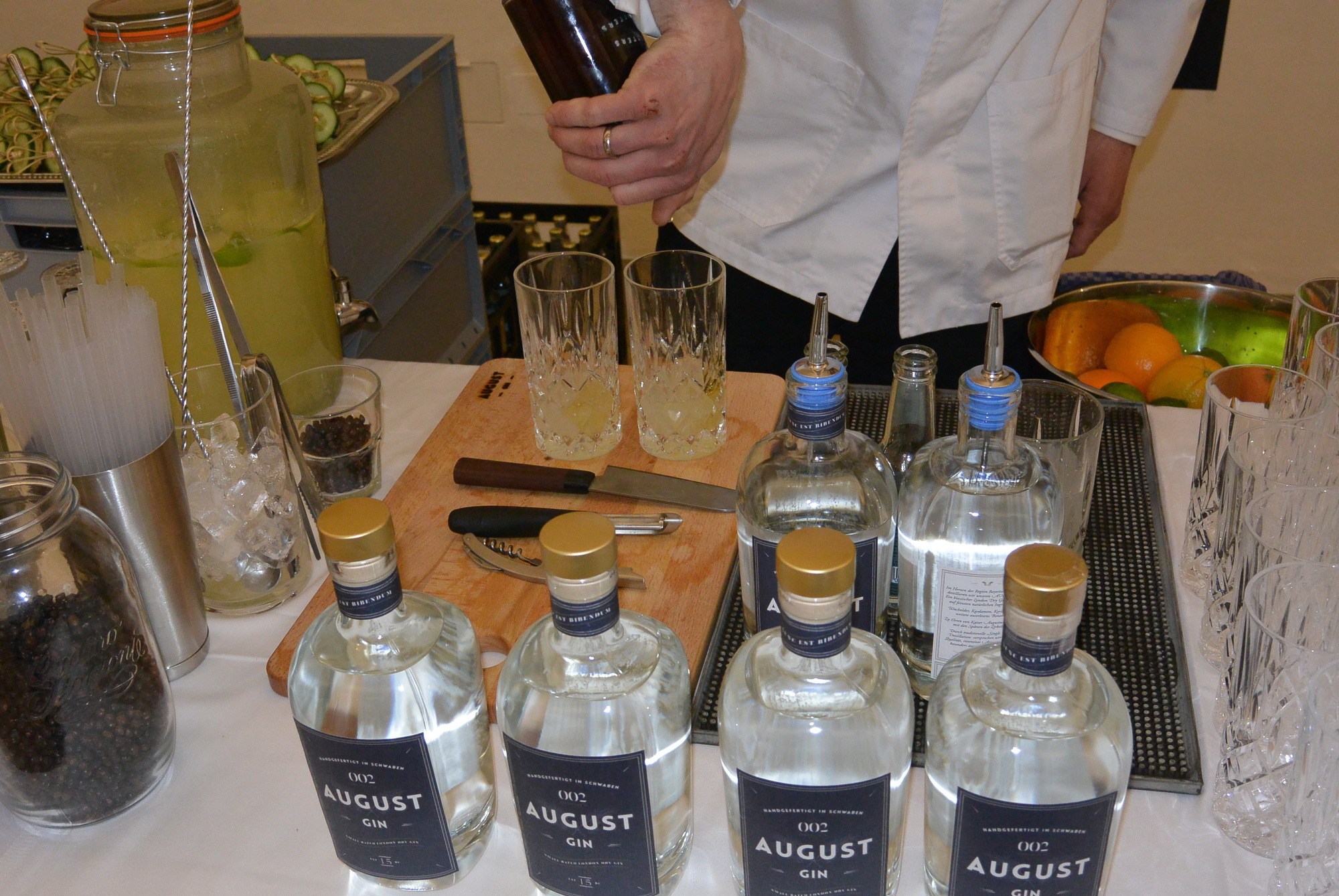 Auf der Launch Party von SPIN & GIN. Foto: B4B WIRTSCHAFTSLEBEN SCHWABEN