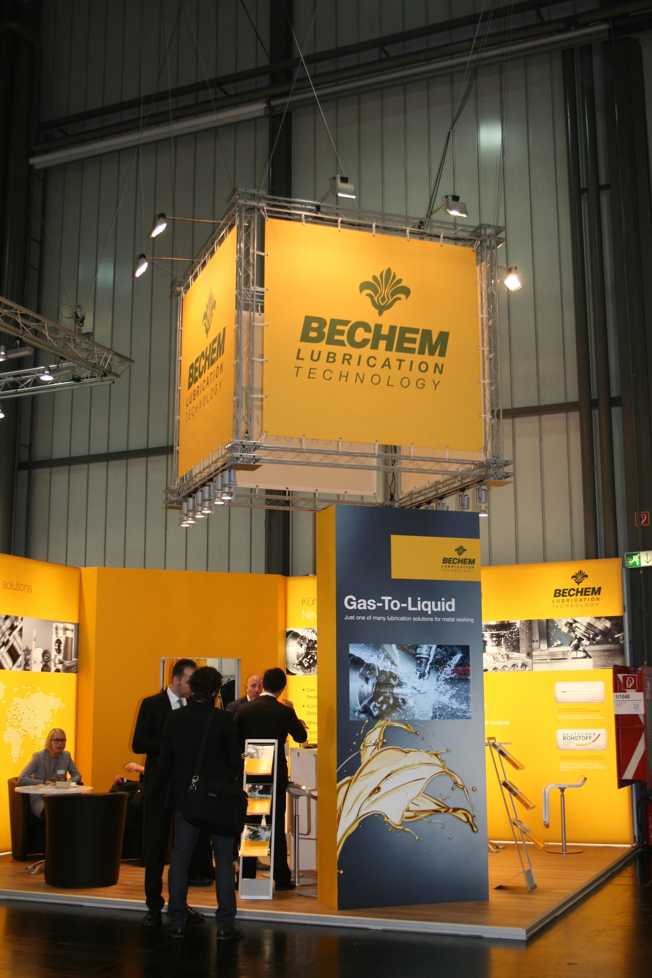 Auf der GrindTec 2016 stellen rund 560 Aussteller aus 27 Nationen ihre Innovationen vor. Foto: B4B WIRTSCHAFTSLEBEN SCHWABEN