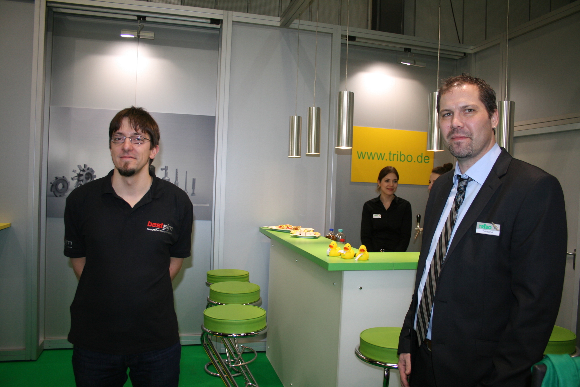 Auf der GrindTec 2016 stellen rund 560 Aussteller aus 27 Nationen ihre Innovationen vor. Foto: B4B WIRTSCHAFTSLEBEN SCHWABEN