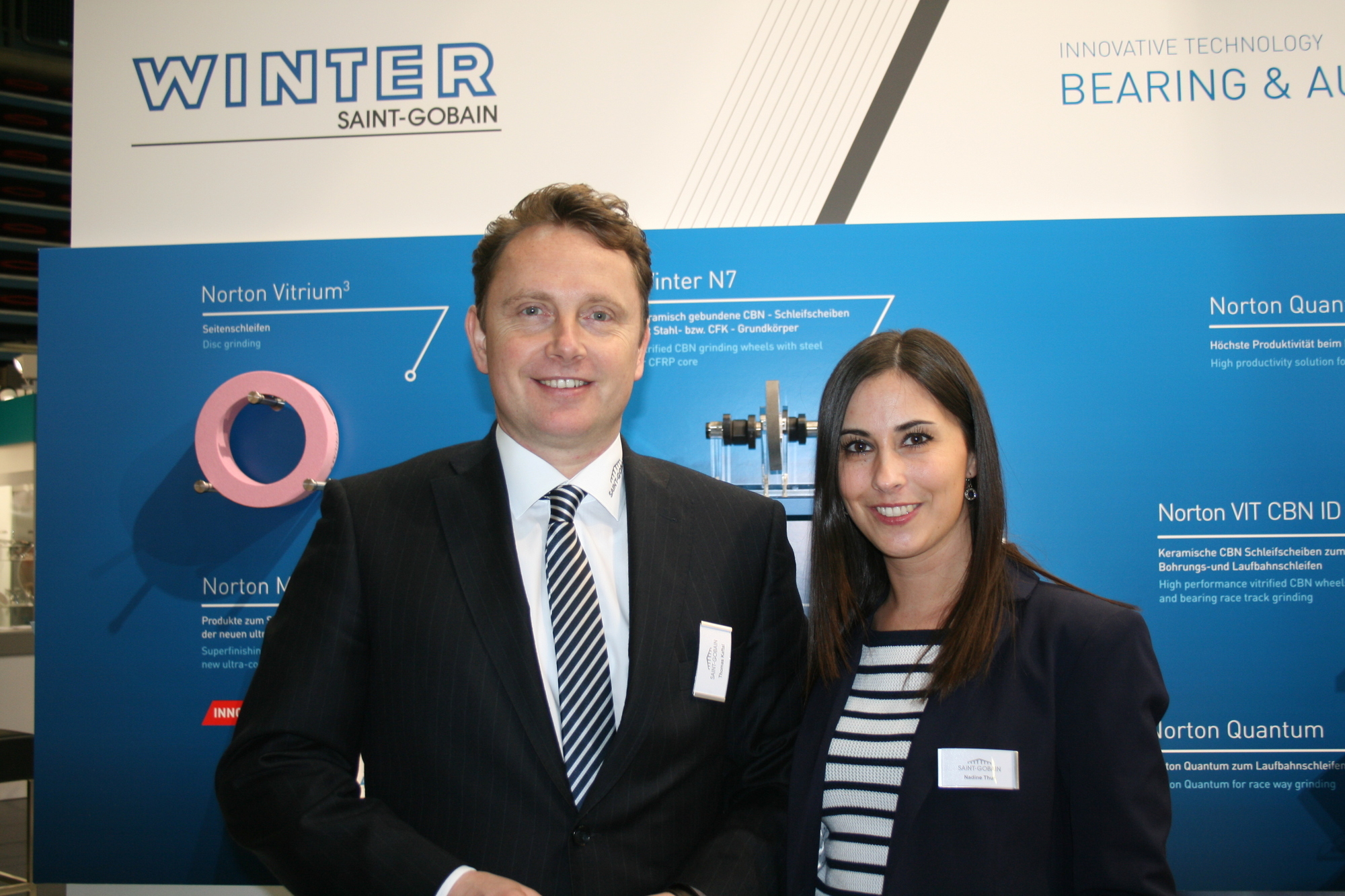 Auf der GrindTec 2016 stellen rund 560 Aussteller aus 27 Nationen ihre Innovationen vor. Foto: B4B WIRTSCHAFTSLEBEN SCHWABEN