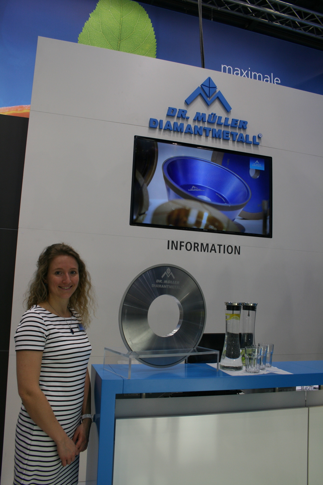 Auf der GrindTec 2016 stellen rund 560 Aussteller aus 27 Nationen ihre Innovationen vor. Foto: B4B WIRTSCHAFTSLEBEN SCHWABEN
