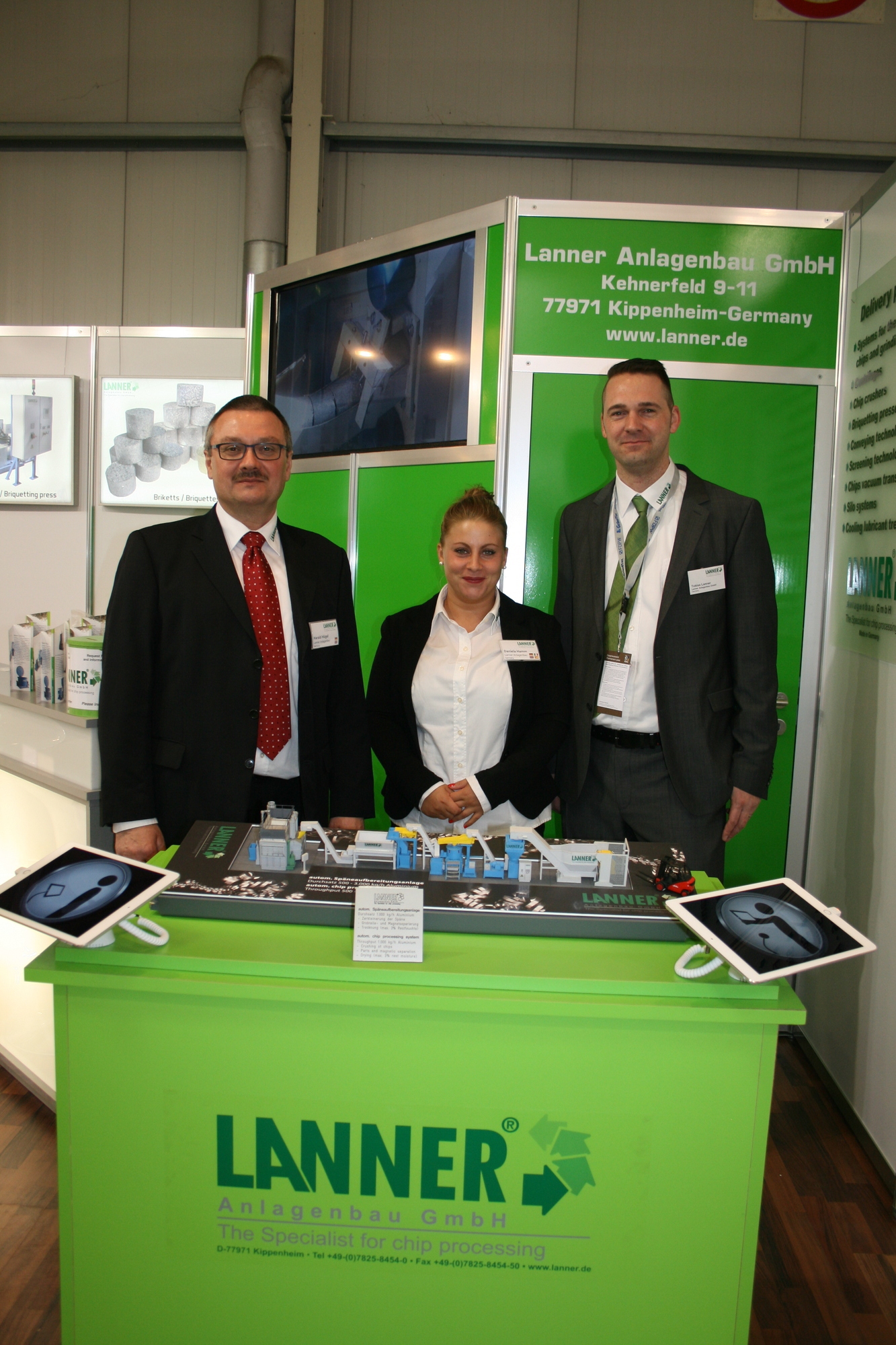Auf der GrindTec 2016 stellen rund 560 Aussteller aus 27 Nationen ihre Innovationen vor. Foto: B4B WIRTSCHAFTSLEBEN SCHWABEN