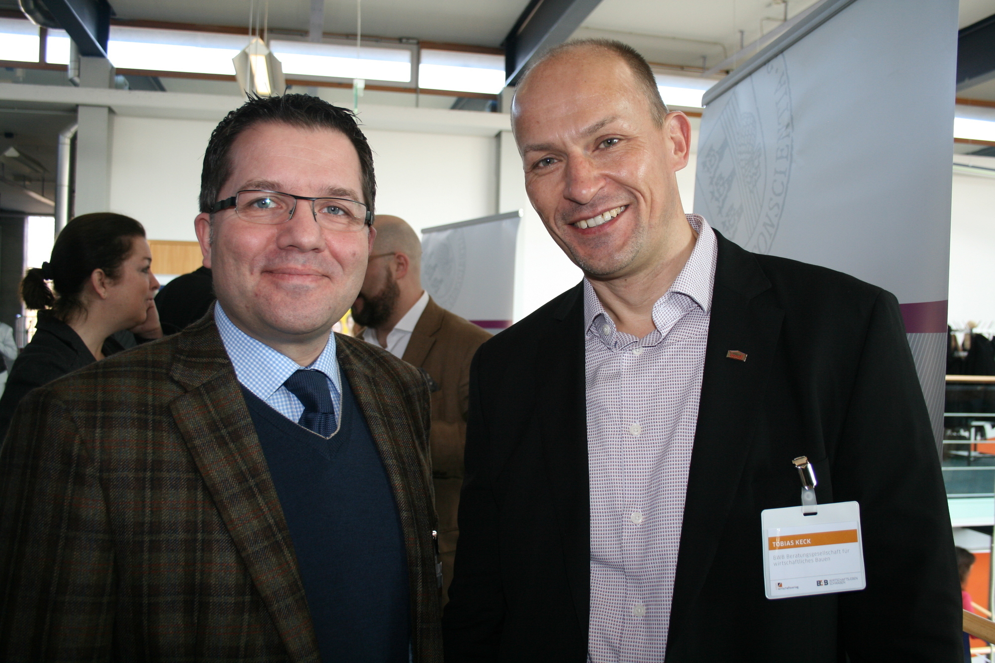 Das 8. vmm Mittelstandsfrühstück fand am 18. März 2016 im ZWW der Uni Augsburg statt. Foto: B4B WIRTSCHAFTSLEBEN SCHWABEN