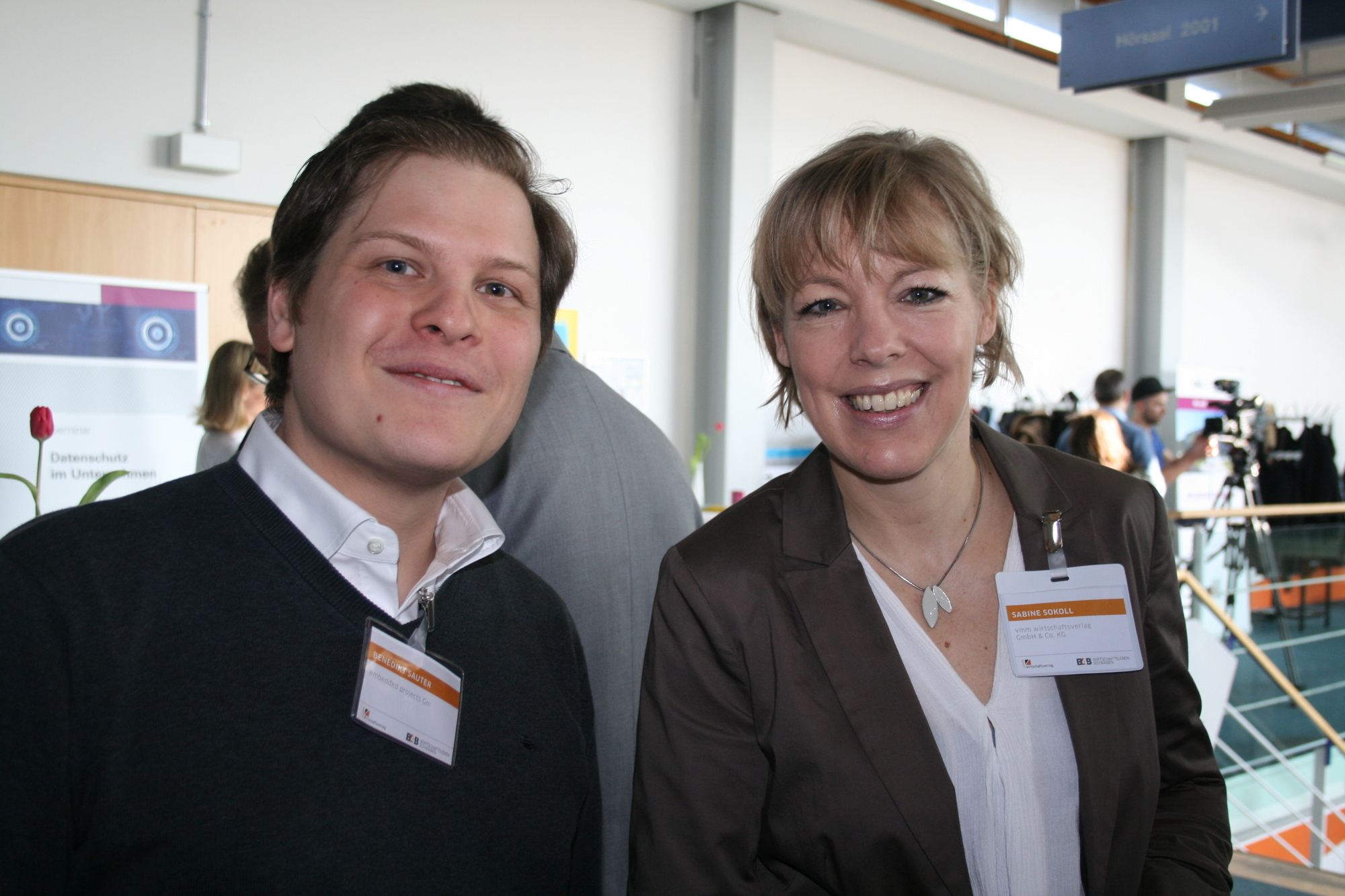 Das 8. vmm Mittelstandsfrühstück fand am 18. März 2016 im ZWW der Uni Augsburg statt. Foto: B4B WIRTSCHAFTSLEBEN SCHWABEN