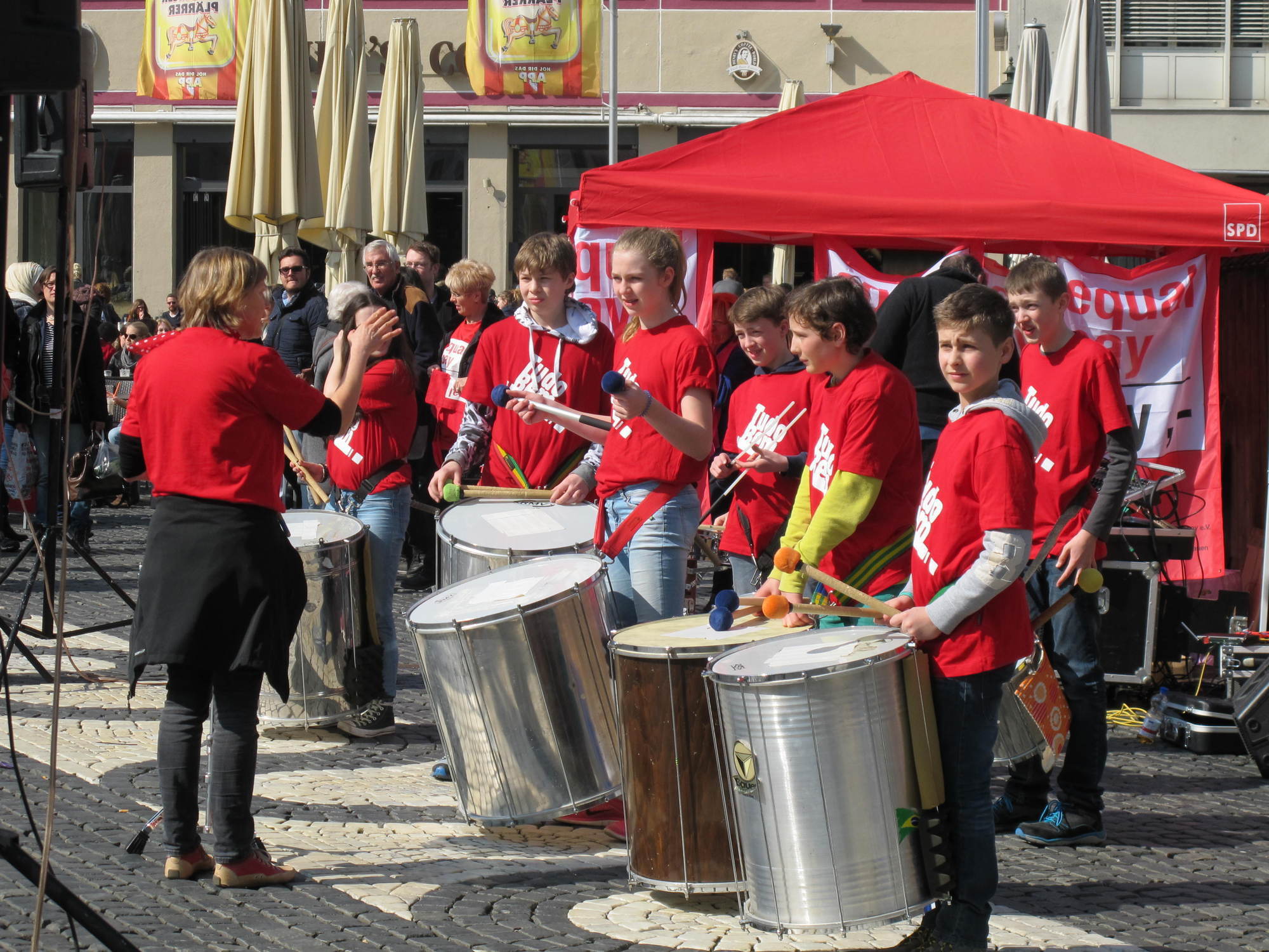 Equal Pay Day 2016 in Augsburg. Foto: B4B WIRTSCHAFTSLEBEN SCHWABEN