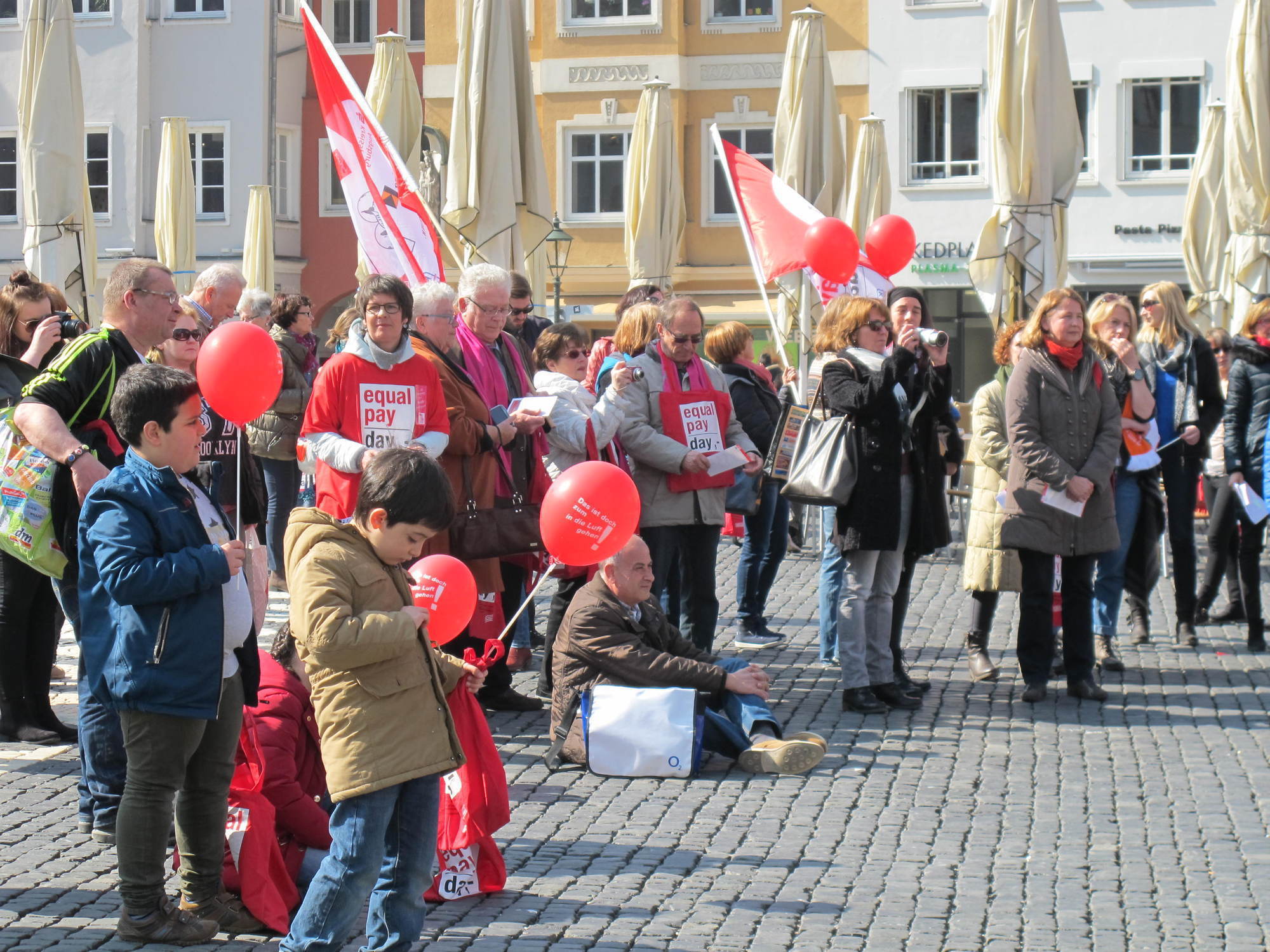 Equal Pay Day 2016 in Augsburg. Foto: B4B WIRTSCHAFTSLEBEN SCHWABEN
