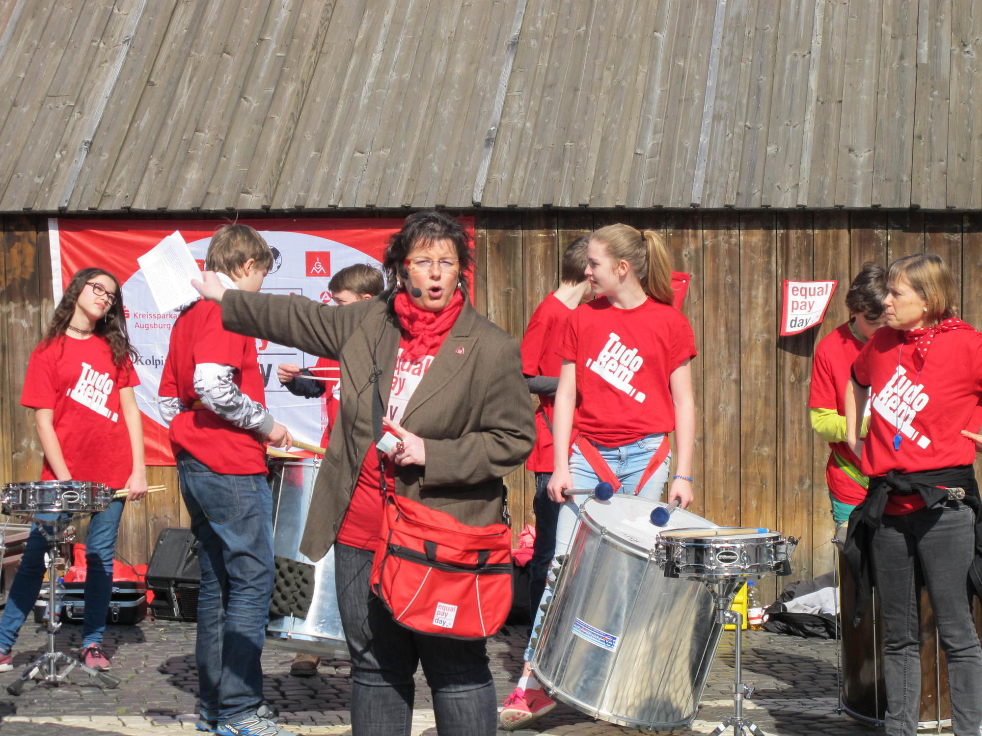 Equal Pay Day 2016 in Augsburg. Foto: B4B WIRTSCHAFTSLEBEN SCHWABEN