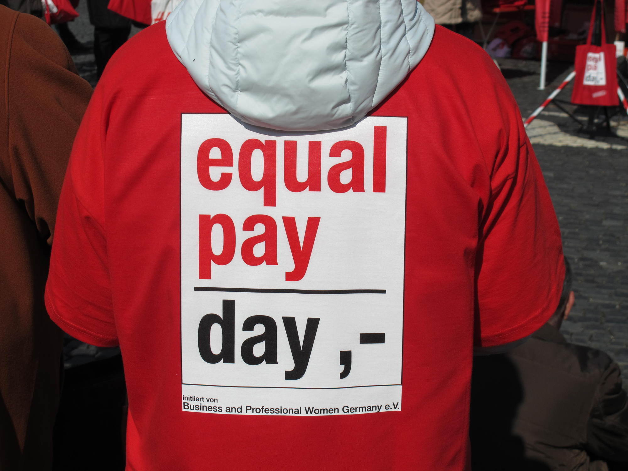 Equal Pay Day 2016 in Augsburg. Foto: B4B WIRTSCHAFTSLEBEN SCHWABEN