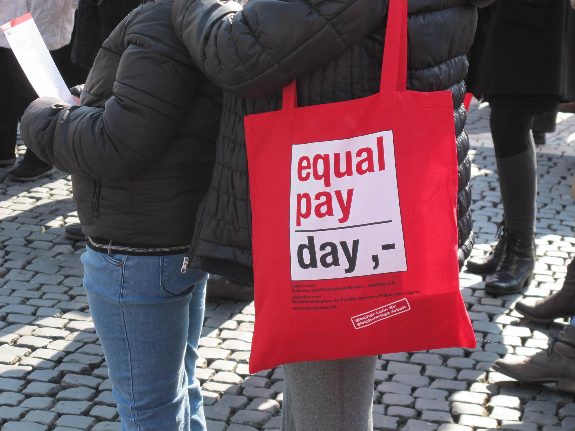 Equal Pay Day 2016 in Augsburg. Foto: B4B WIRTSCHAFTSLEBEN SCHWABEN
