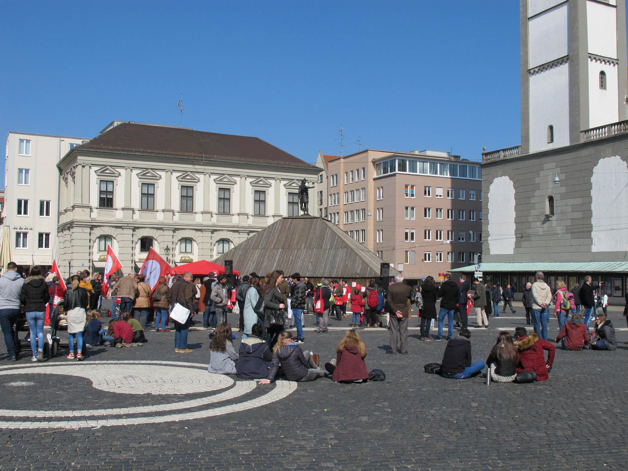 Equal Pay Day 2016 in Augsburg. Foto: B4B WIRTSCHAFTSLEBEN SCHWABEN