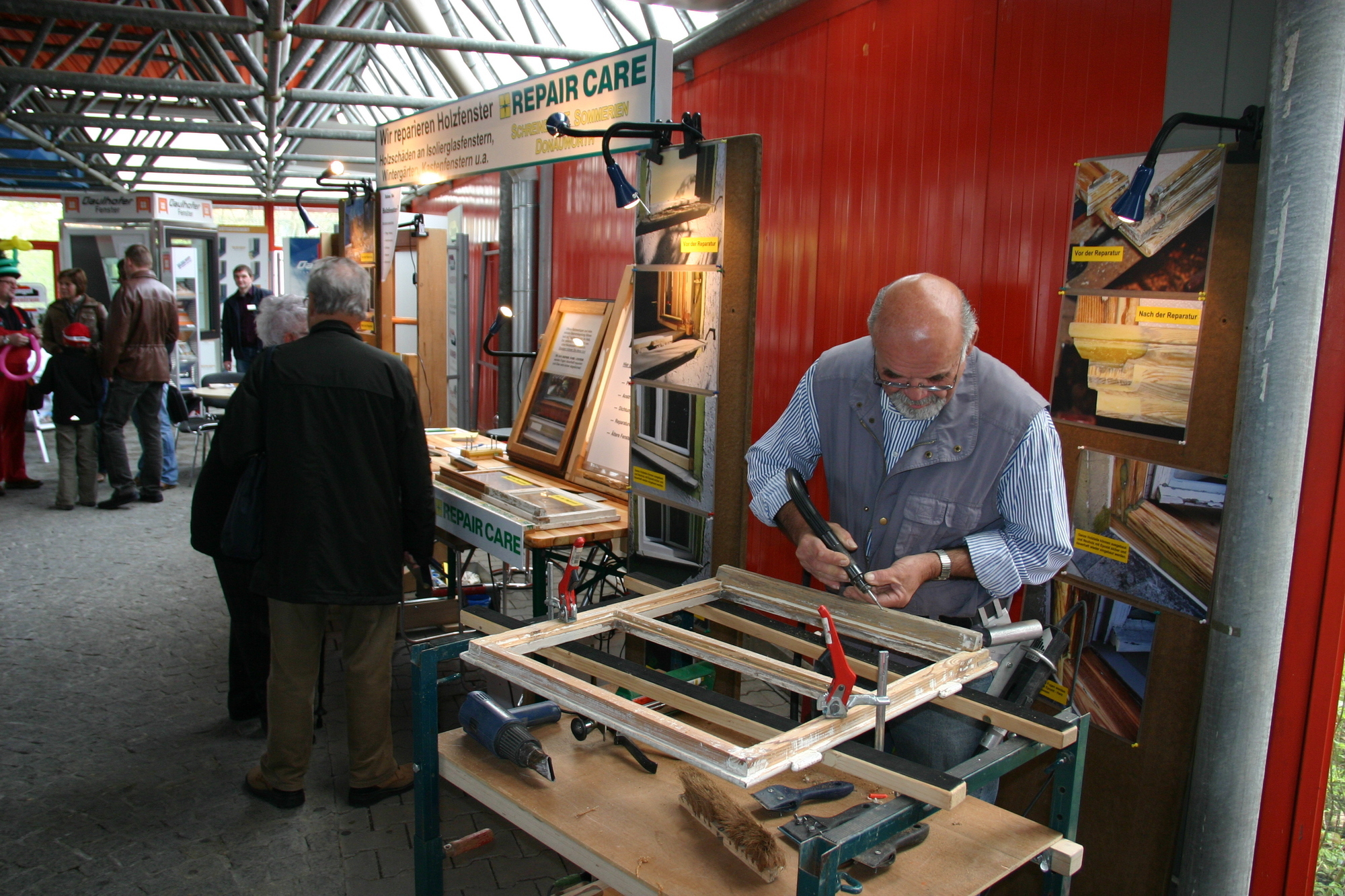 Auf den Handwerkertagen in Donauwörth. Foto: WochenZeitung Donauwörth