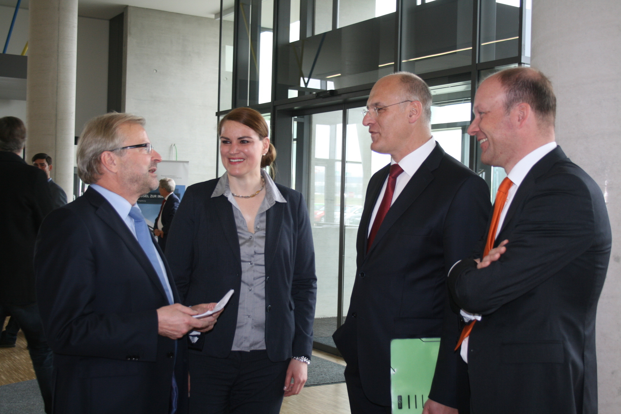 Am 10. April 2016 wurde das Technologiezentrum Augsburg feierlich eröffnet. Foto: B4B WIRTSCHAFTSLEBEN SCHWABEN