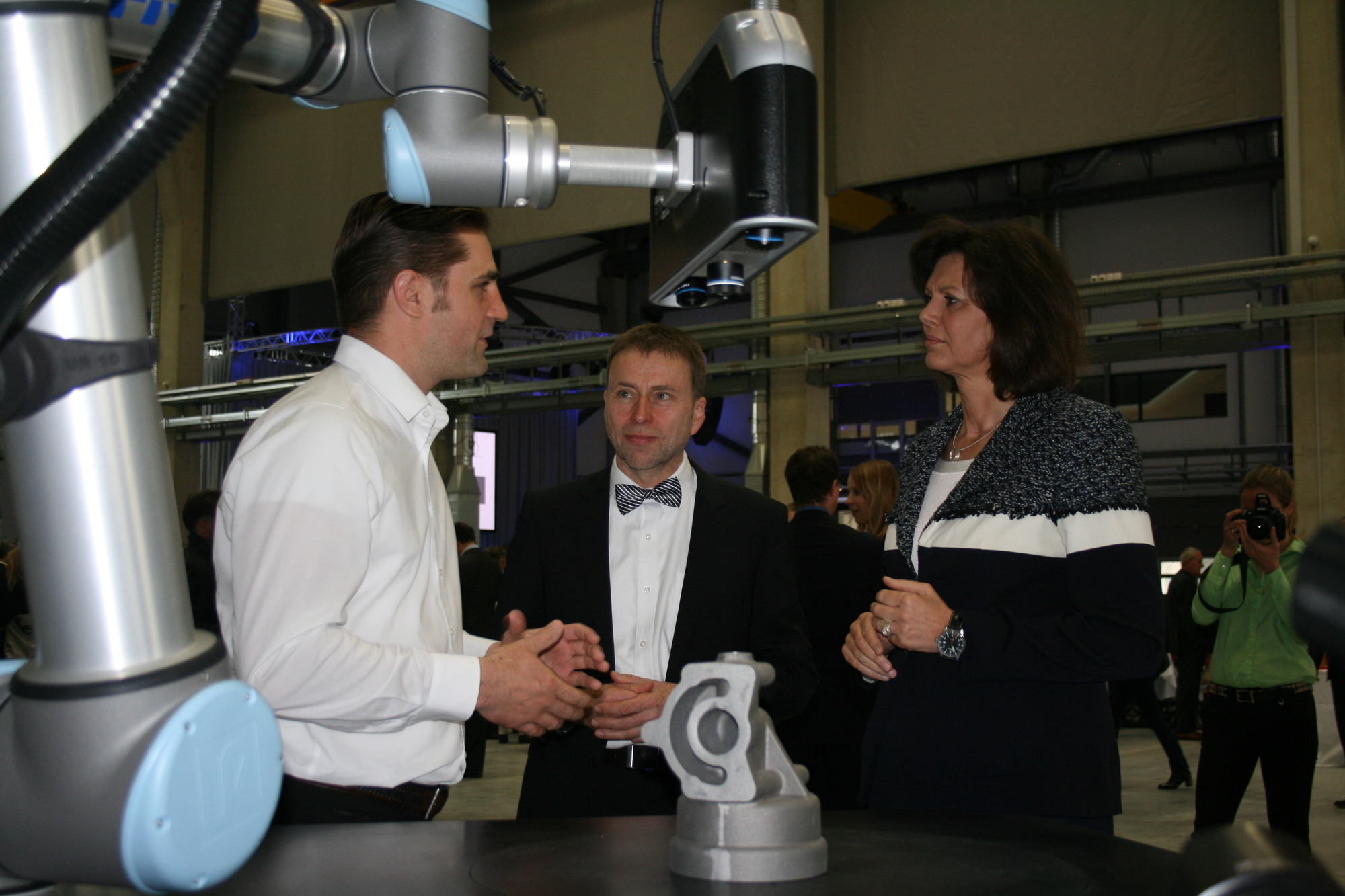 Am 10. April 2016 wurde das Technologiezentrum Augsburg feierlich eröffnet. Foto: B4B WIRTSCHAFTSLEBEN SCHWABEN