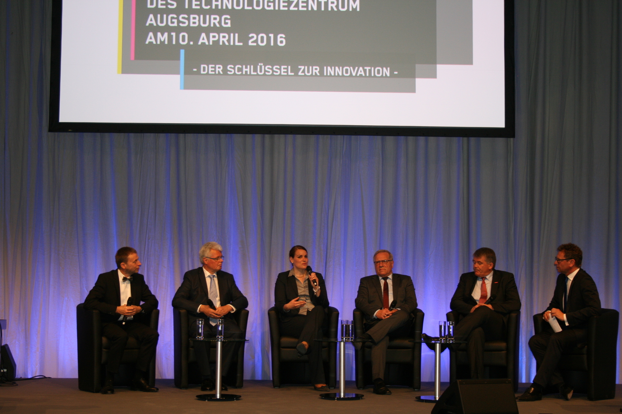 Am 10. April 2016 wurde das Technologiezentrum Augsburg feierlich eröffnet. Foto: B4B WIRTSCHAFTSLEBEN SCHWABEN