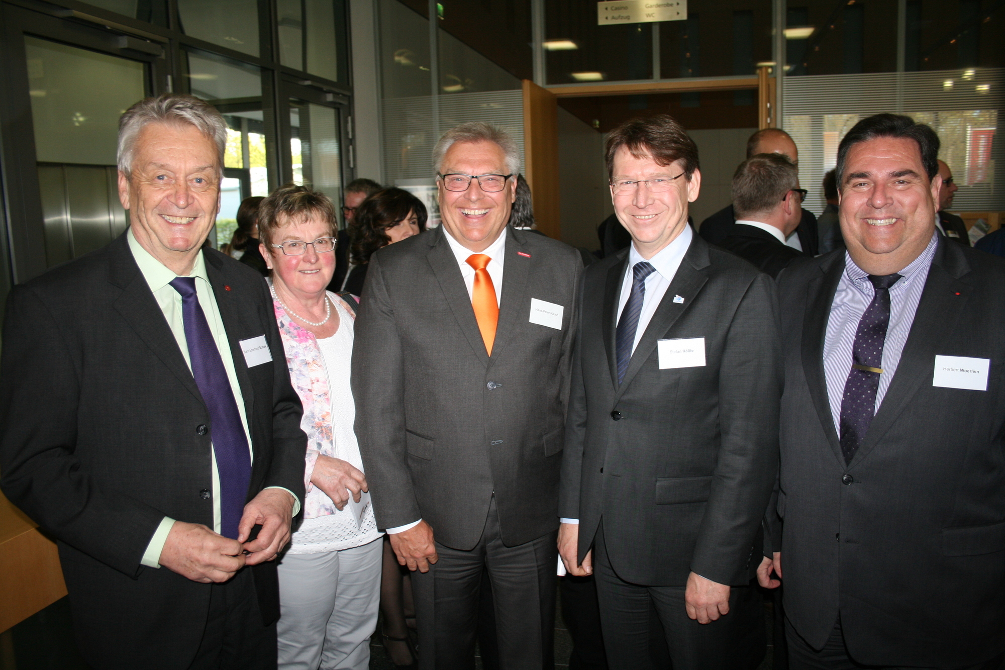 Auf dem HWK Schwaben Frühjahrsempfang 2016. Foto: B4B WIRTSCHAFTSLEBEN SCHWABENAuf dem HWK Schwaben Frühjahrsempfang 2016. Foto: