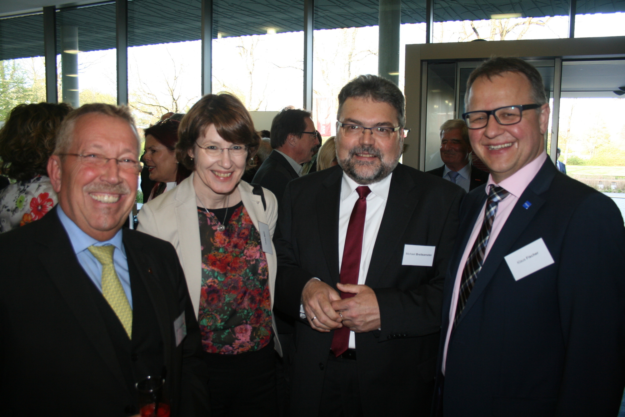 Auf dem HWK Schwaben Frühjahrsempfang 2016. Foto: B4B WIRTSCHAFTSLEBEN SCHWABENAuf dem HWK Schwaben Frühjahrsempfang 2016. Foto: