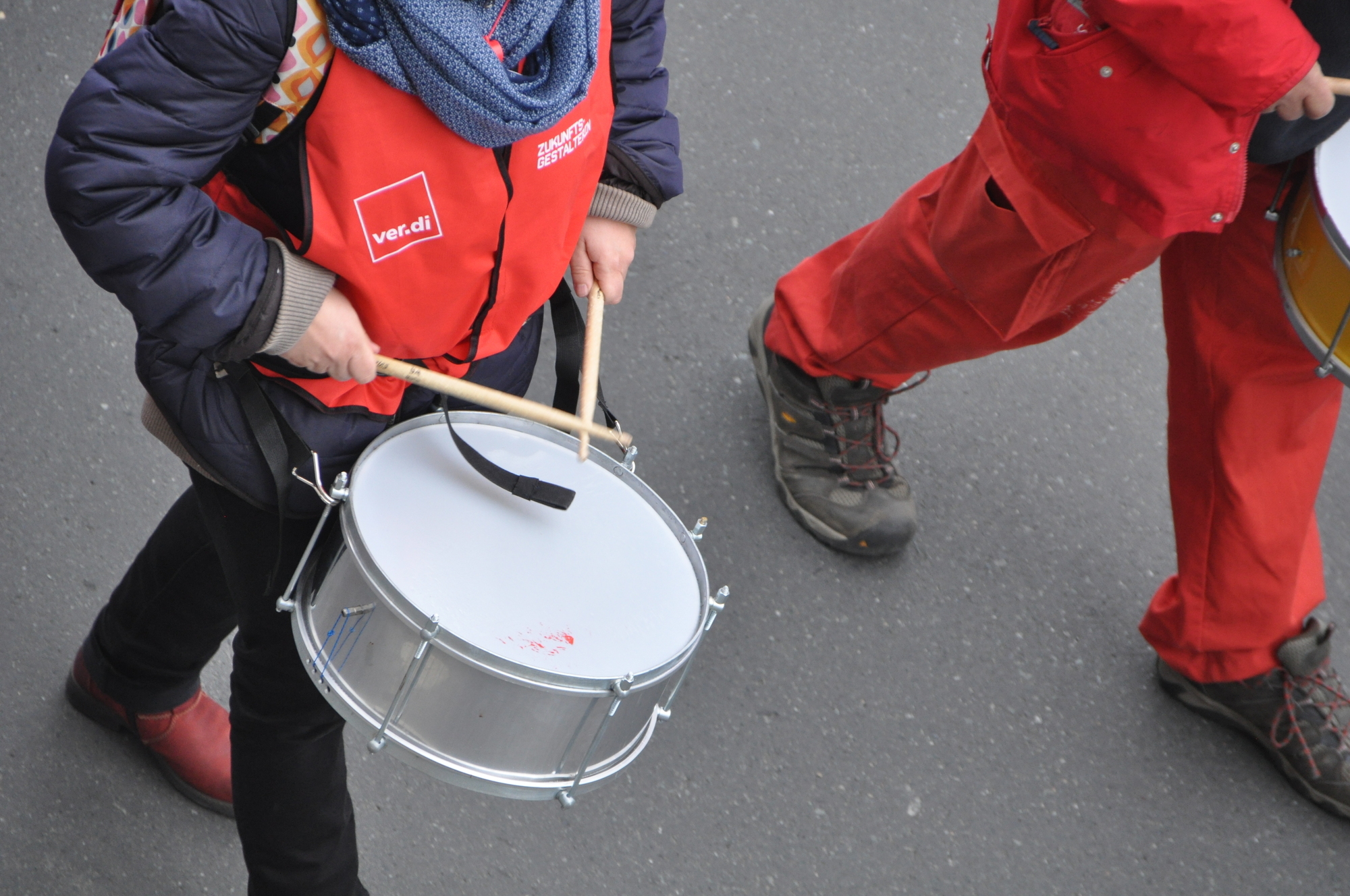 Zahlreiche Mitglieder aus ganz Schwaben nahmen an der Demonstration in Augsburg teil. Foto: B4B WIRTSCHAFTSLEBEN SCHWABEN
