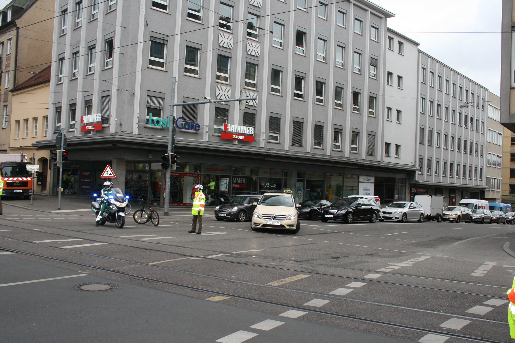 Zahlreiche Mitglieder aus ganz Schwaben nahmen an der Demonstration in Augsburg teil. Foto: B4B WIRTSCHAFTSLEBEN SCHWABEN