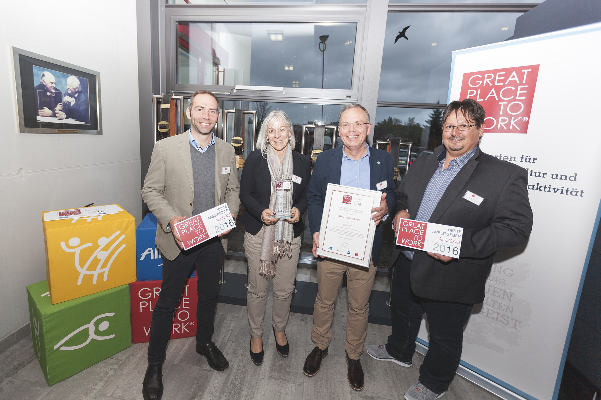 SÄBU Holzbau gehört zu den besten Arbeitgebern im Allgäu. Foto: SÄBU Holzbau