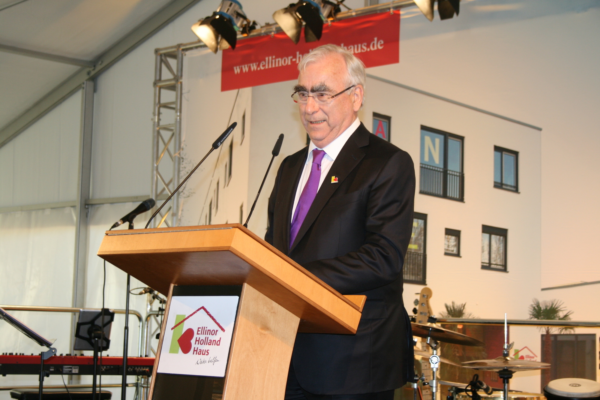 Das Ellinor-Holland-Haus wurde am 28. April 2016 feierlich eröffnet. Foto: B4B WIRTSCHAFTSLEBEN SCHWABEN