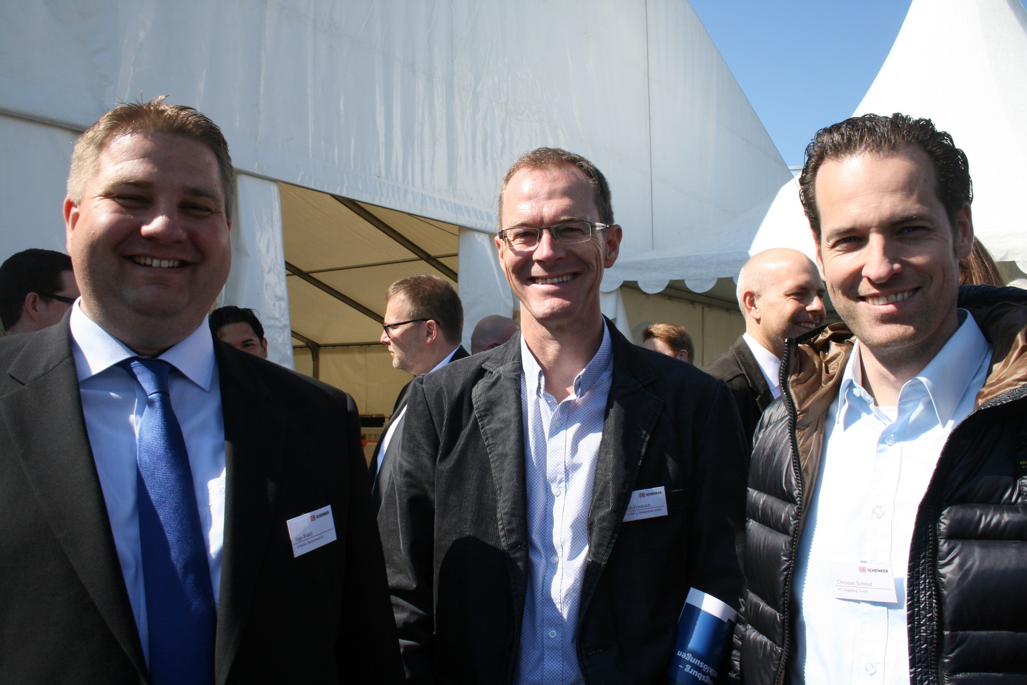 Das neue Logistik-Zentrum von DB Schenker wurde am 29. April 2016 feierlich eröffnet. Foto: B4B WIRTSCHAFTSLEBEN SCHWABEN