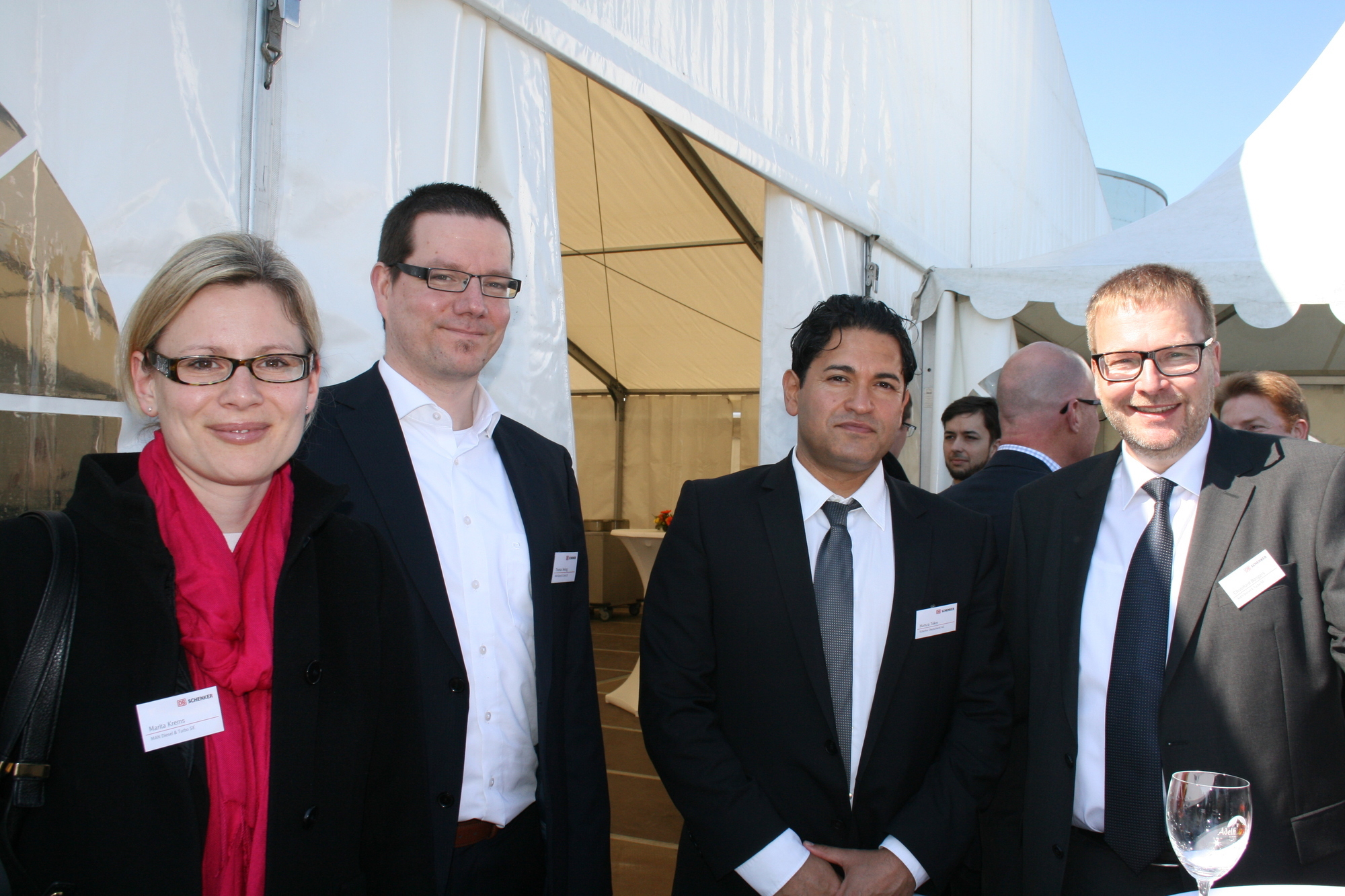 Das neue Logistik-Zentrum von DB Schenker wurde am 29. April 2016 feierlich eröffnet. Foto: B4B WIRTSCHAFTSLEBEN SCHWABEN
