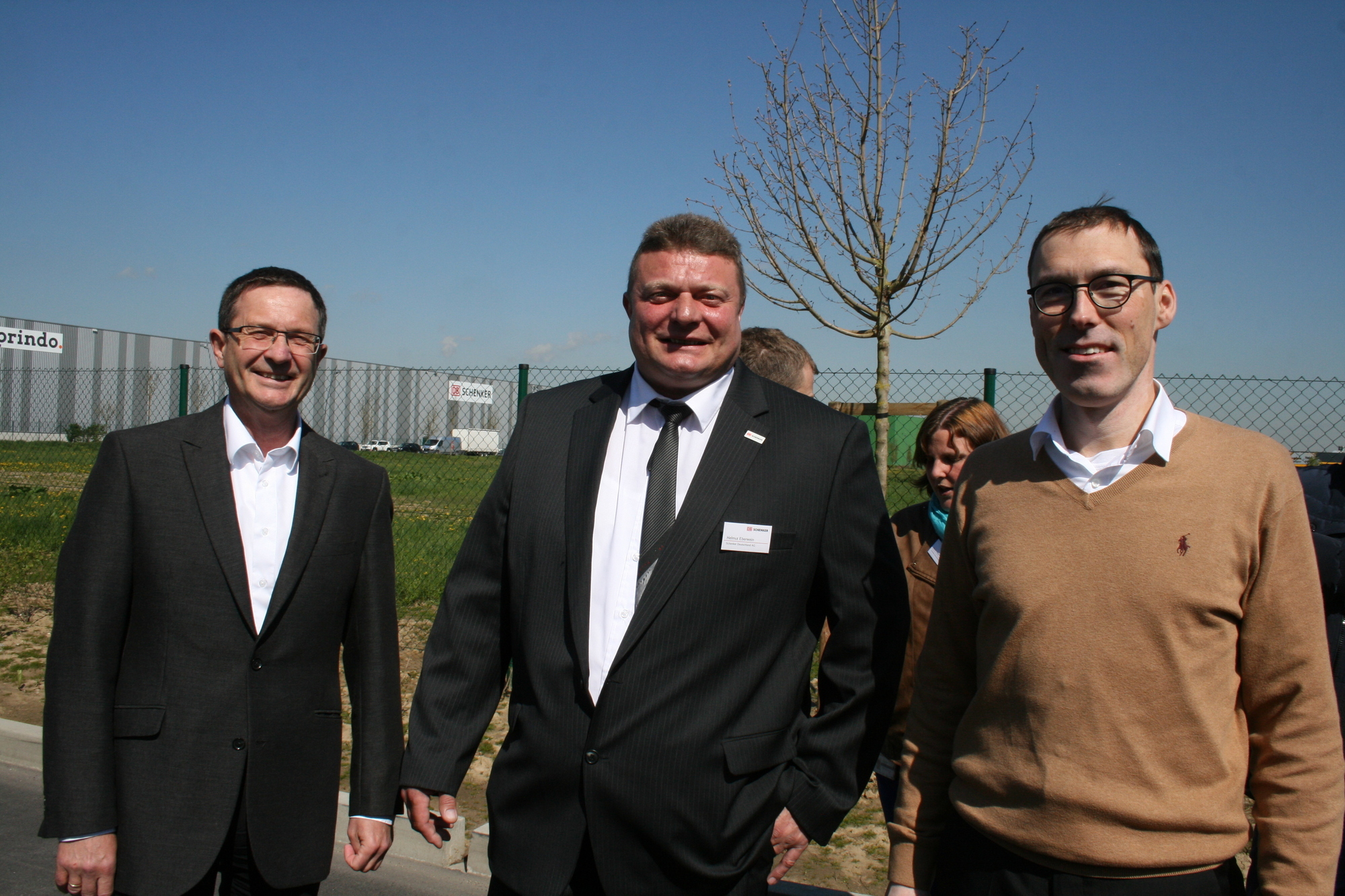 Das neue Logistik-Zentrum von DB Schenker wurde am 29. April 2016 feierlich eröffnet. Foto: B4B WIRTSCHAFTSLEBEN SCHWABEN