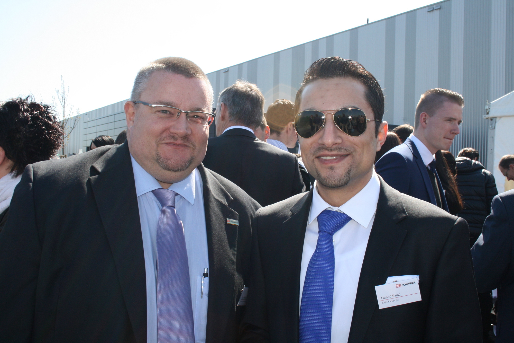 Das neue Logistik-Zentrum von DB Schenker wurde am 29. April 2016 feierlich eröffnet. Foto: B4B WIRTSCHAFTSLEBEN SCHWABEN