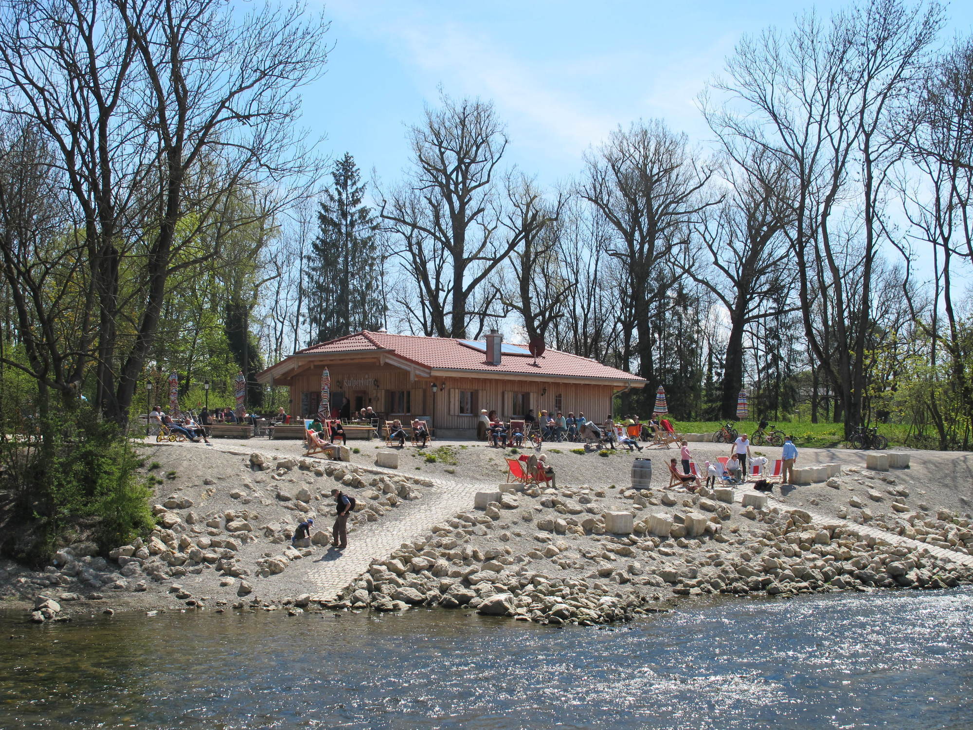 Die Gaststätte Kulperhütte an der Wertach. Foto: B4B WIRTSCHAFTSLEBEN SCHWABEN