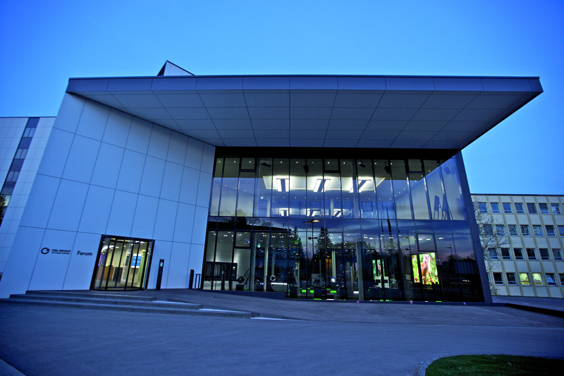 Außenansicht des SGL Standort Meitingen. Foto: SGL