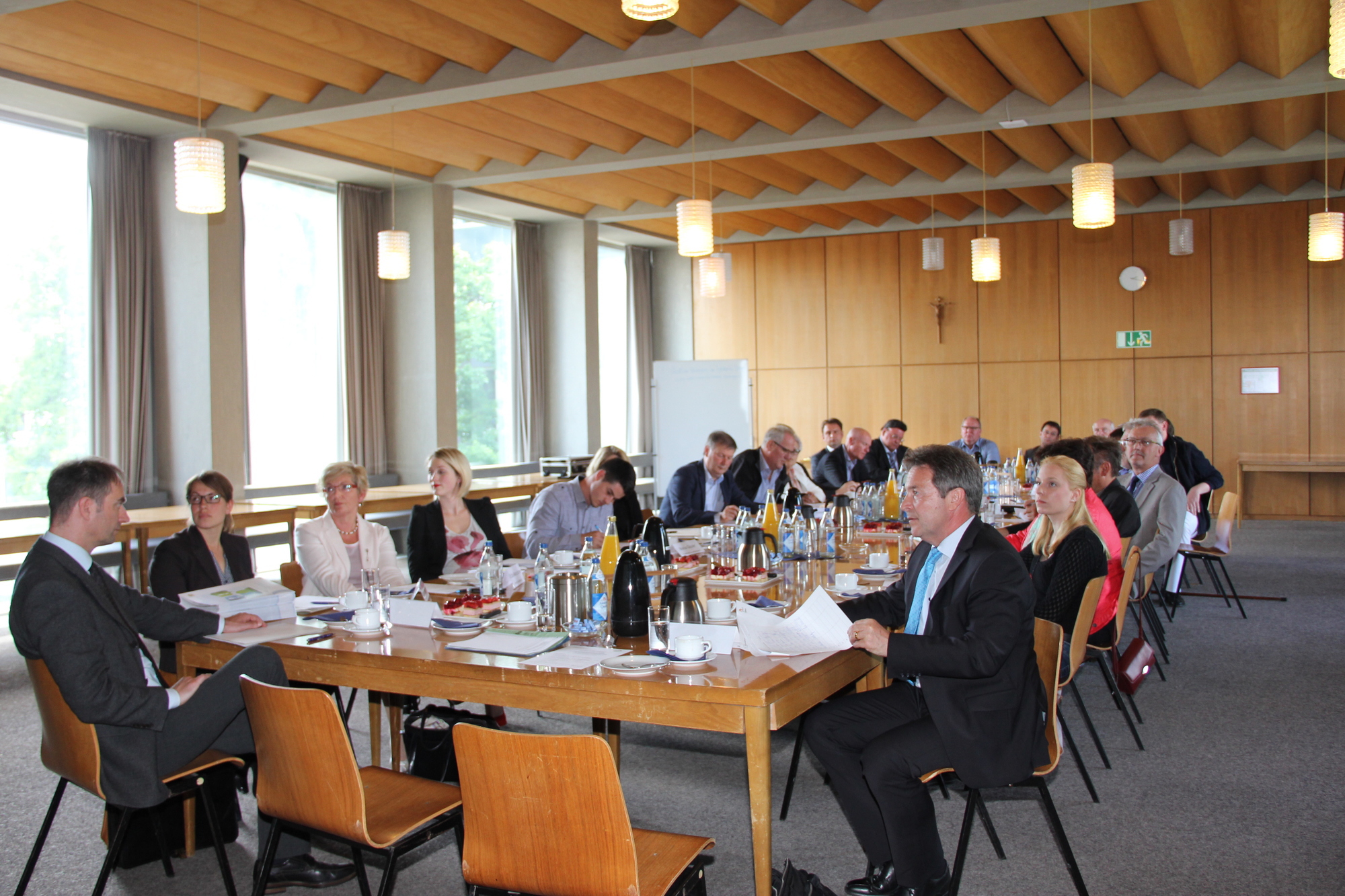 Auf der Infoveranstaltung des Arbeitskreises „Ärztliche Versorgung“. Foto: Landratsamt Dillingen