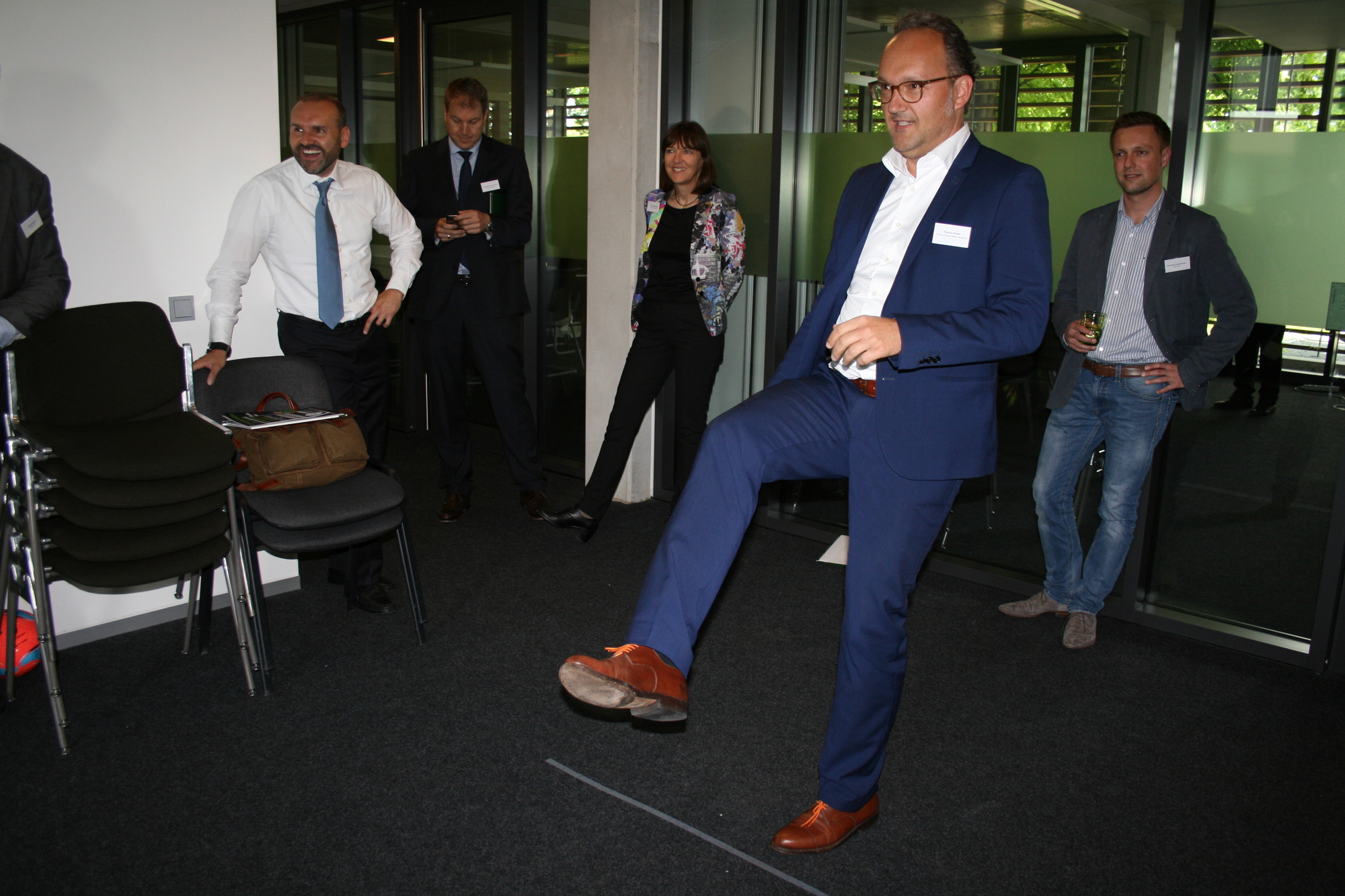 Das zweite Netzwerktreffen von „Talente für die Region“ fand bei SMC IT Solutions statt. Foto: B4B WIRTSCHAFTSLEBEN SCHWABEN