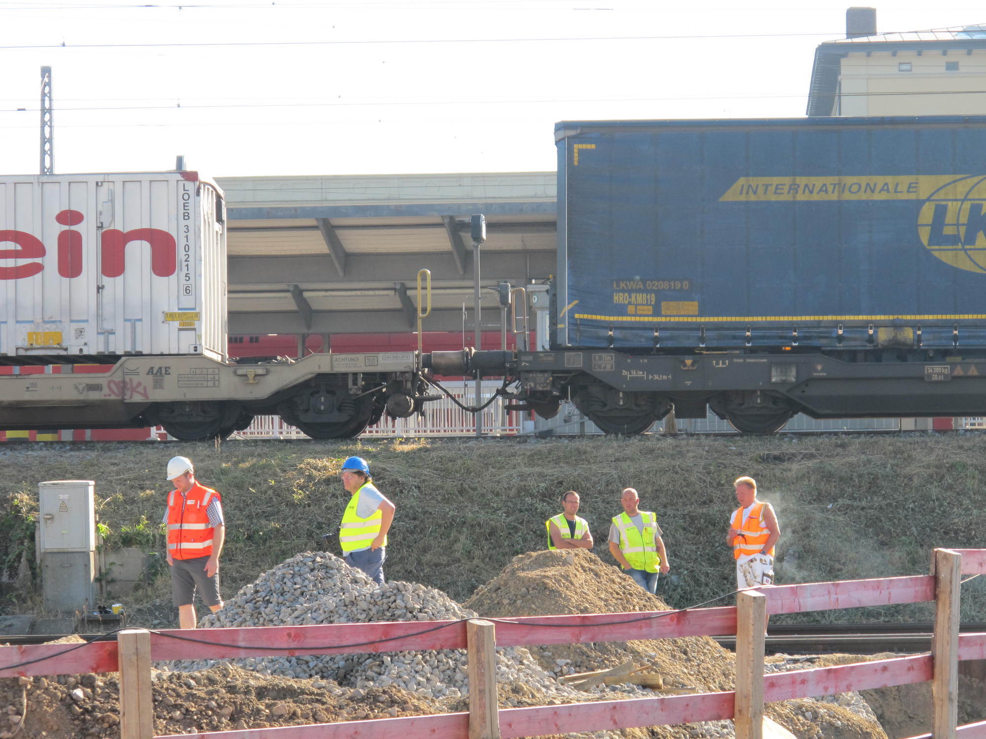 Der spektakuläre Einschub des Tunnelelements fand am 24. Juni 2016 statt. Foto: B4B WIRTSCHAFTSLEBEN SCHWABEN
