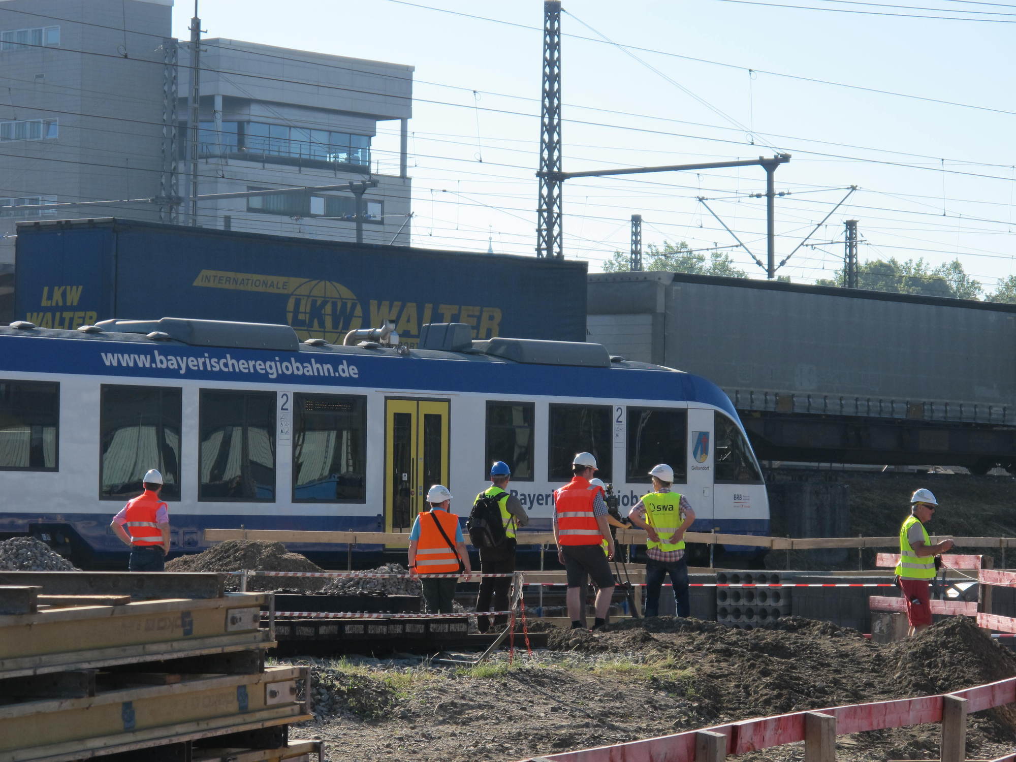 Der spektakuläre Einschub des Tunnelelements fand am 24. Juni 2016 statt. Foto: B4B WIRTSCHAFTSLEBEN SCHWABEN