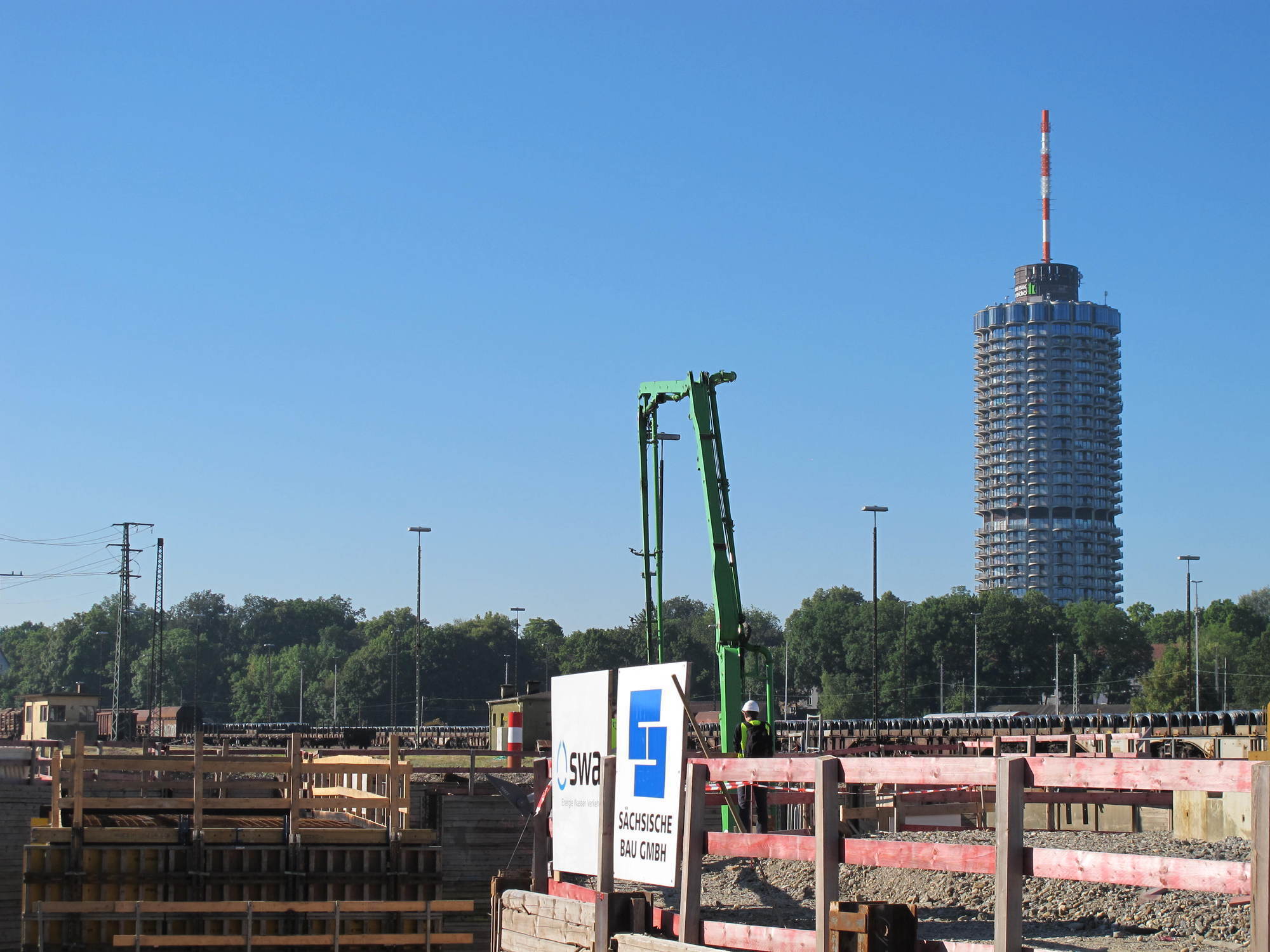 Der spektakuläre Einschub des Tunnelelements fand am 24. Juni 2016 statt. Foto: B4B WIRTSCHAFTSLEBEN SCHWABEN