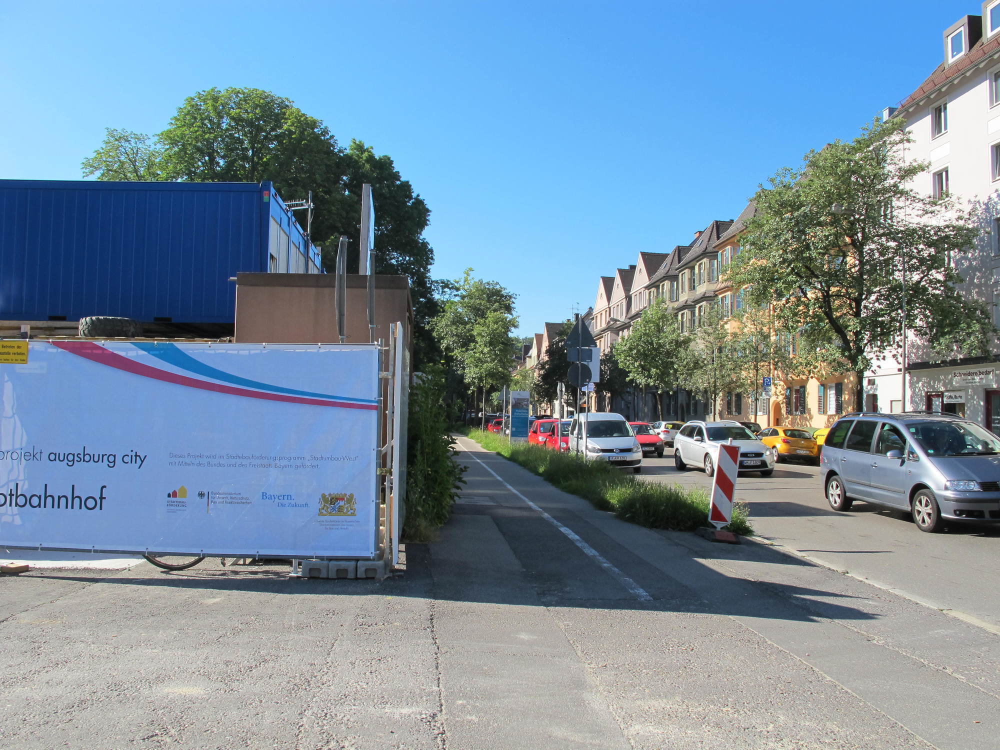 Der spektakuläre Einschub des Tunnelelements fand am 24. Juni 2016 statt. Foto: B4B WIRTSCHAFTSLEBEN SCHWABEN