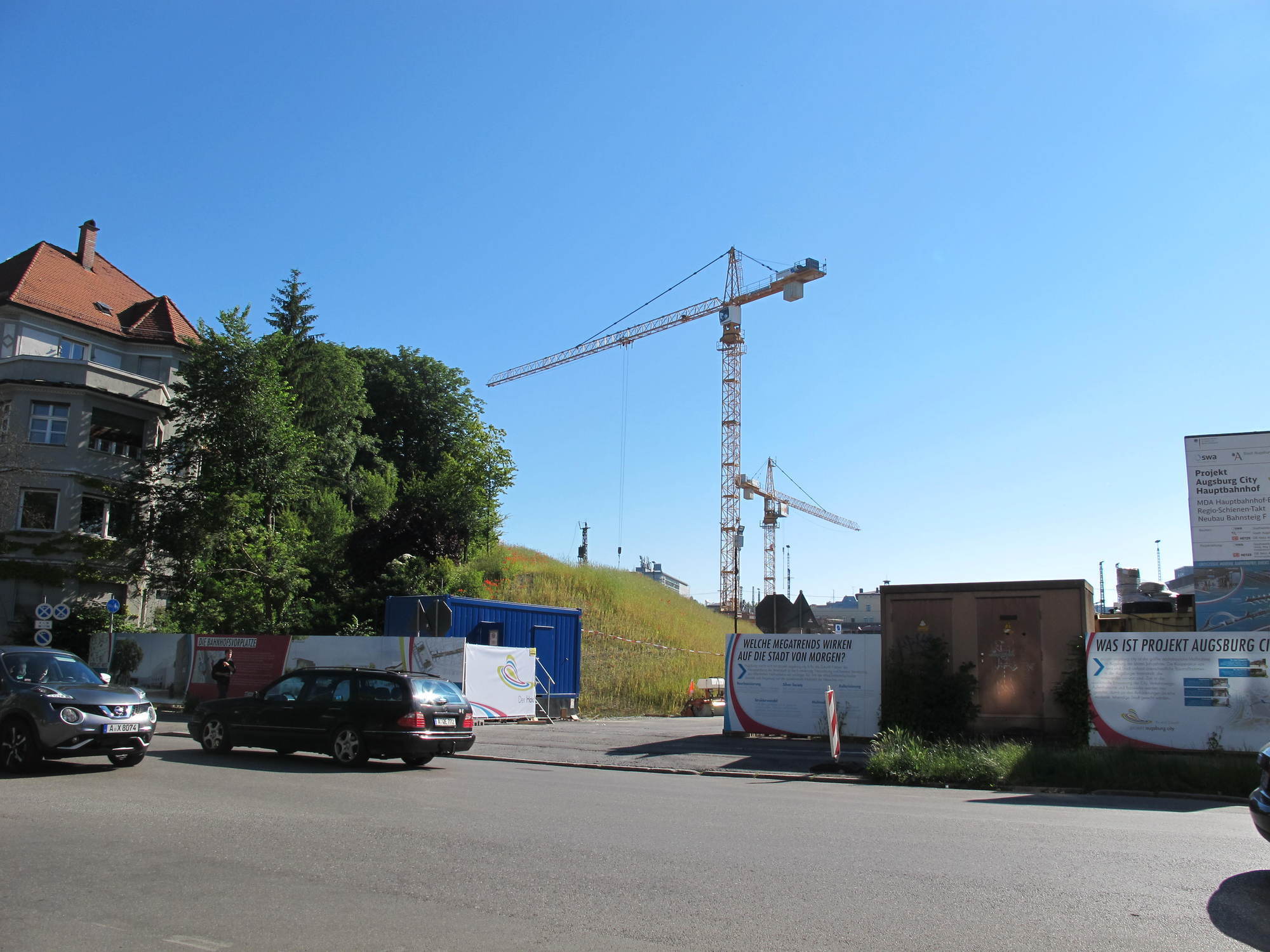 Der spektakuläre Einschub des Tunnelelements fand am 24. Juni 2016 statt. Foto: B4B WIRTSCHAFTSLEBEN SCHWABEN