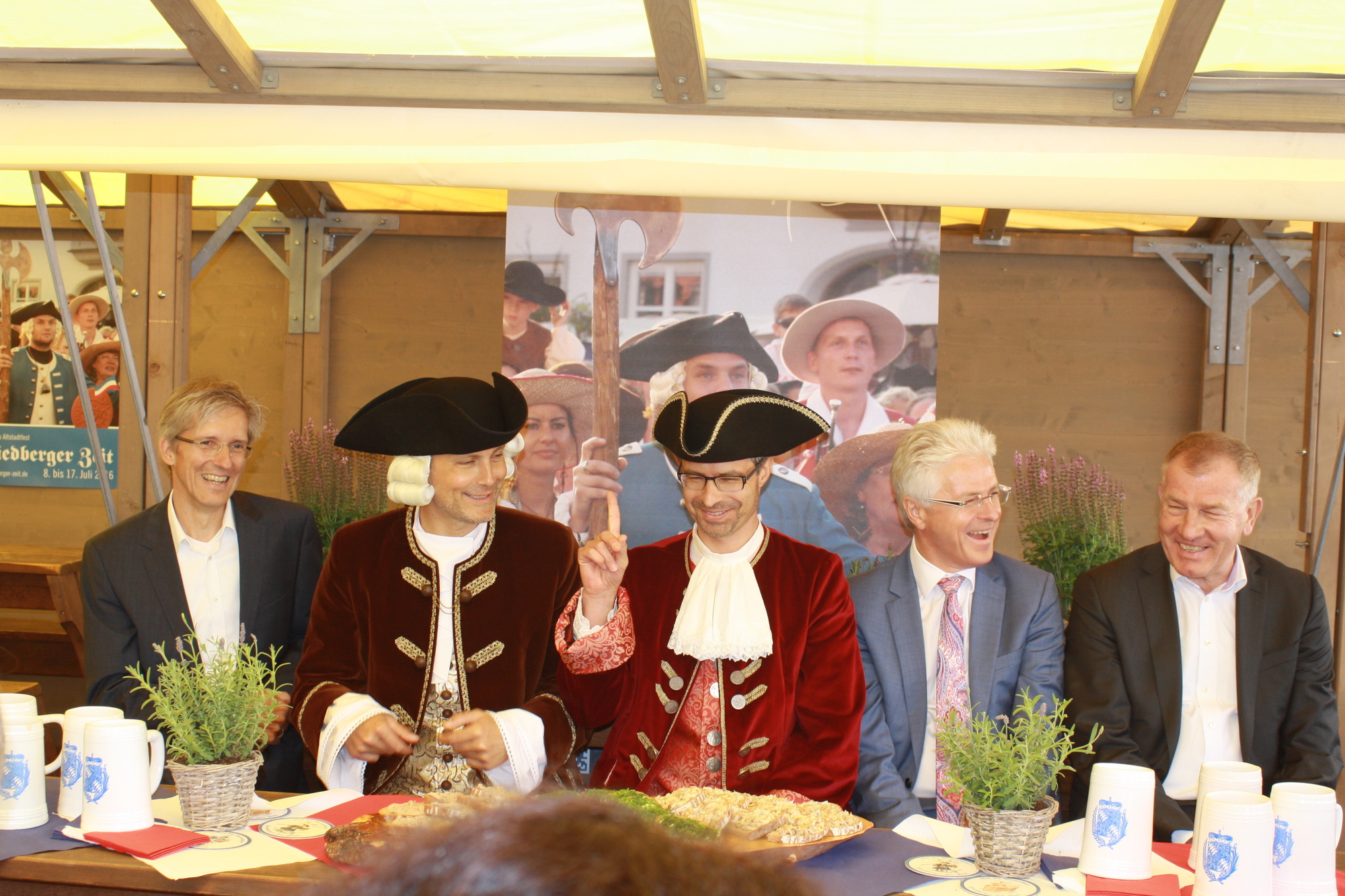 Eckart Wruck, Roland Eichmann, Frank Büschel, Rolf Settelmeier und Reinhold Gütebier. Foto: Philipp Köhler