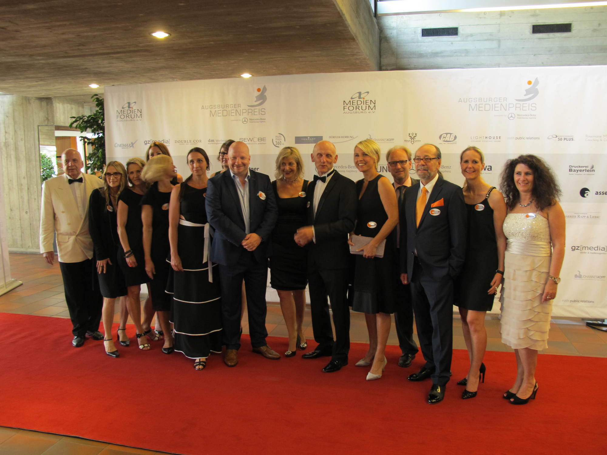 Der Augsburger Medienpreis 2016 fand am 8. Juli im Kongress am Park statt. Foto: B4B WIRTSCHAFTSLEBEN SCHWABEN