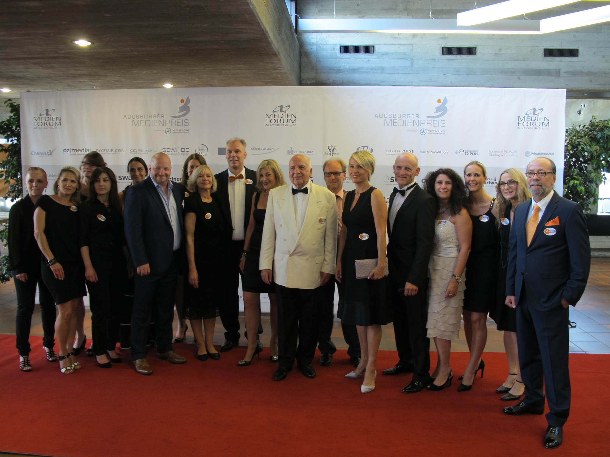 Der Augsburger Medienpreis 2016 fand am 8. Juli im Kongress am Park statt. Foto: B4B WIRTSCHAFTSLEBEN SCHWABEN