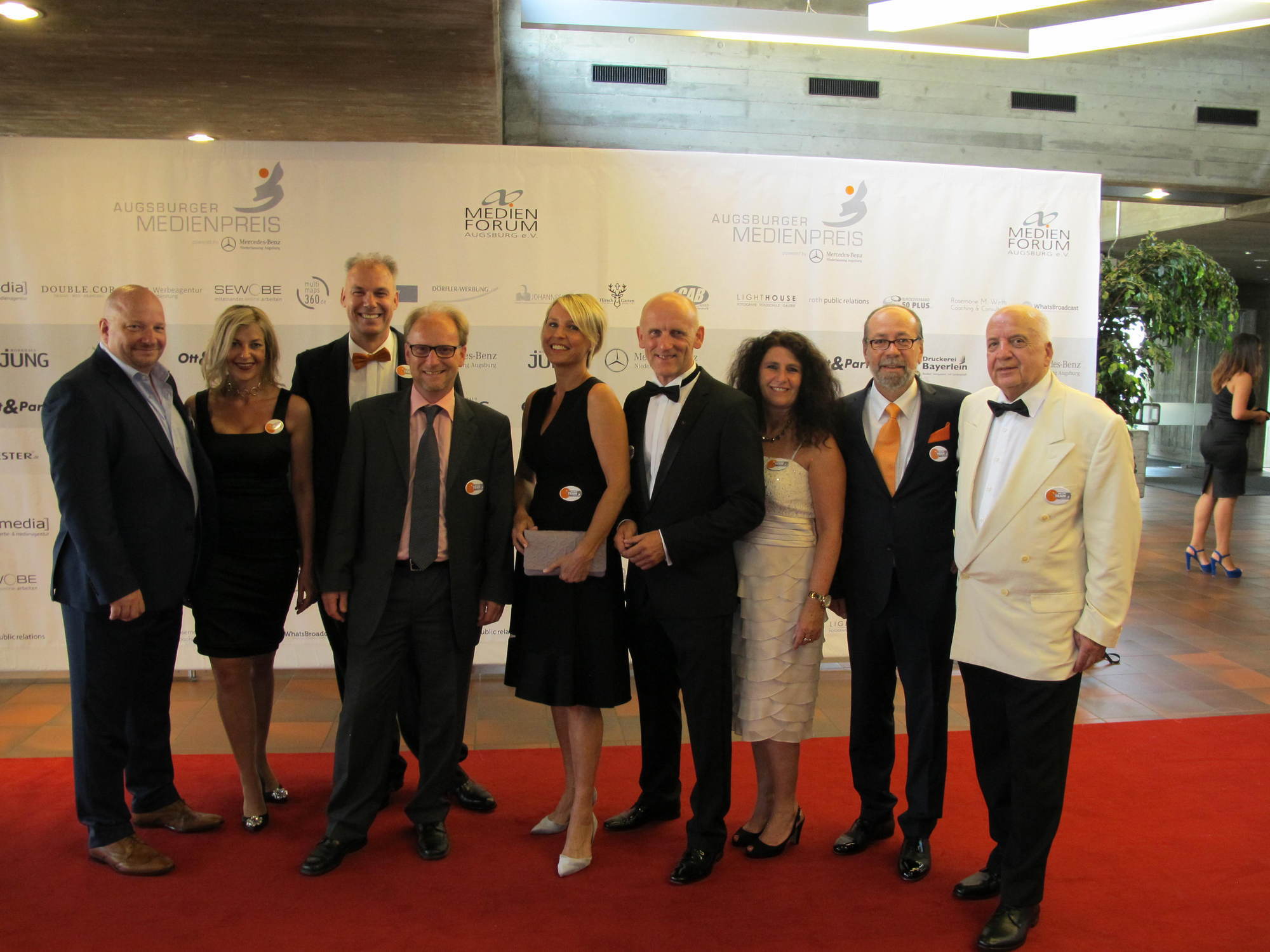 Der Augsburger Medienpreis 2016 fand am 8. Juli im Kongress am Park statt. Foto: B4B WIRTSCHAFTSLEBEN SCHWABEN
