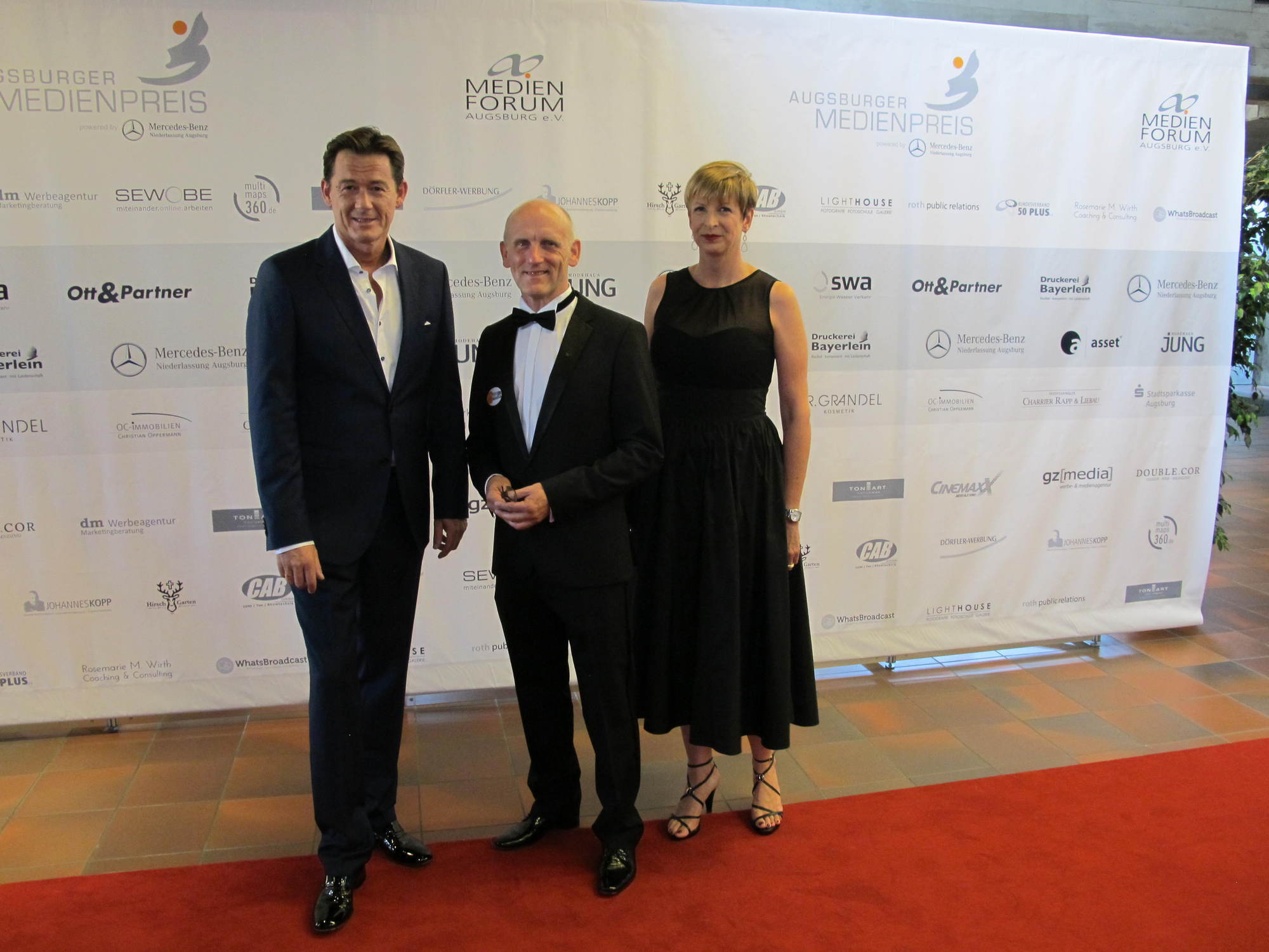 Der Augsburger Medienpreis 2016 fand am 8. Juli im Kongress am Park statt. Foto: B4B WIRTSCHAFTSLEBEN SCHWABEN