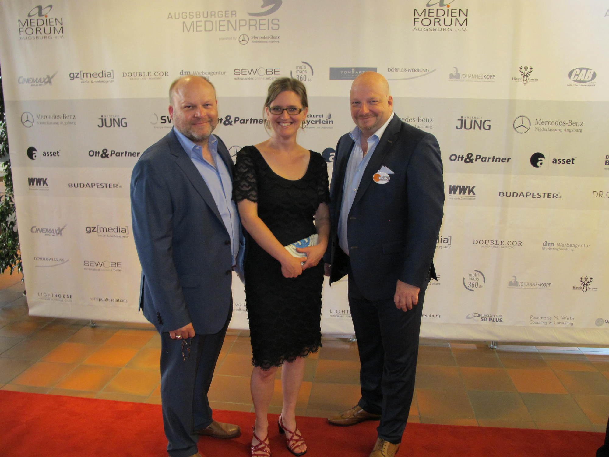 Der Augsburger Medienpreis 2016 fand am 8. Juli im Kongress am Park statt. Foto: B4B WIRTSCHAFTSLEBEN SCHWABEN