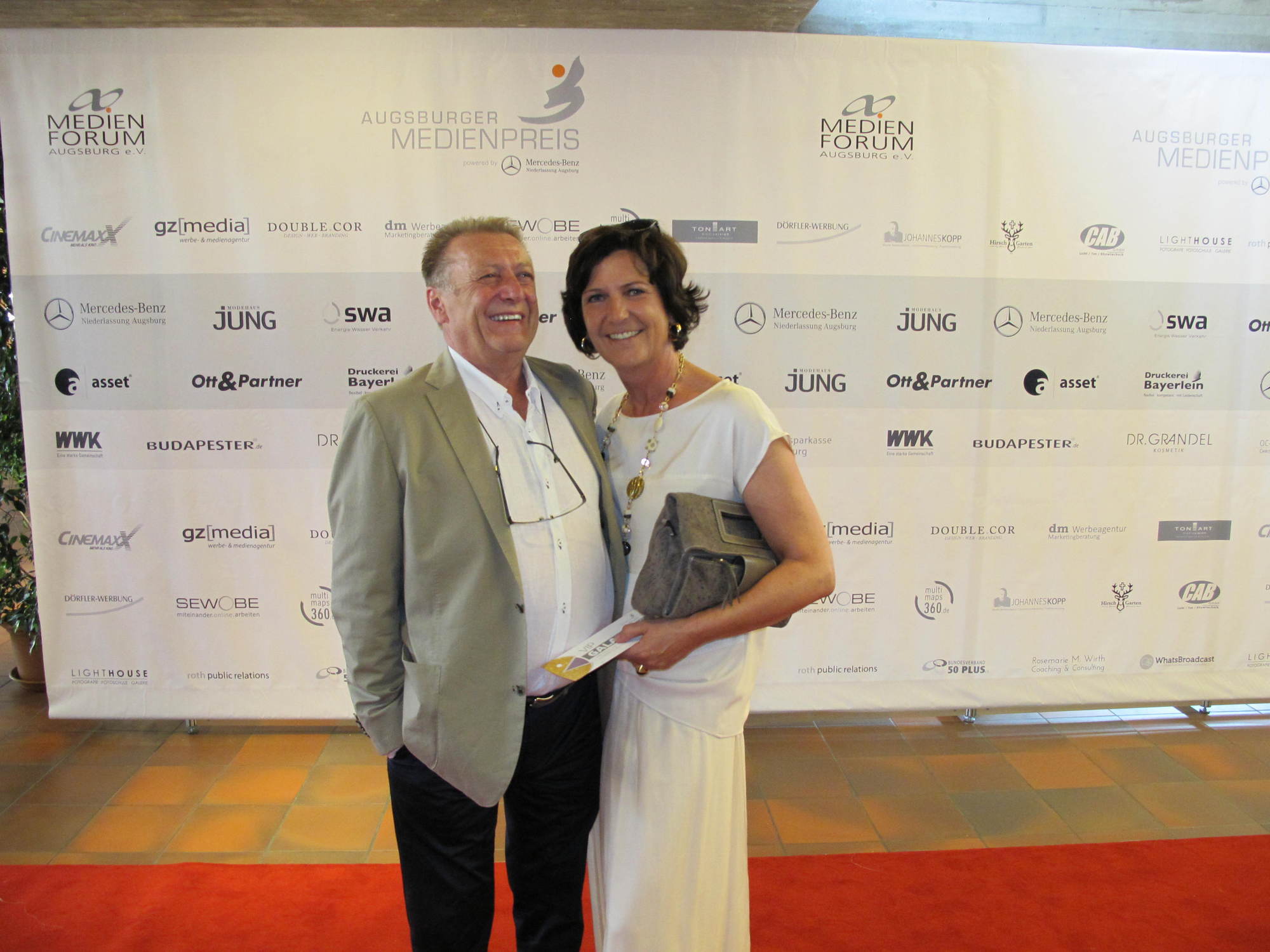 Der Augsburger Medienpreis 2016 fand am 8. Juli im Kongress am Park statt. Foto: B4B WIRTSCHAFTSLEBEN SCHWABEN