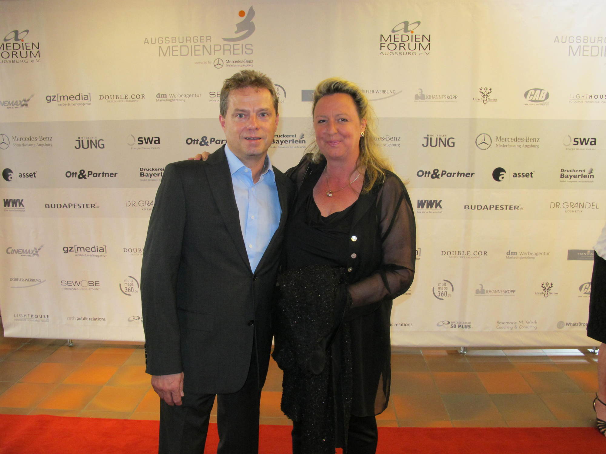 Der Augsburger Medienpreis 2016 fand am 8. Juli im Kongress am Park statt. Foto: B4B WIRTSCHAFTSLEBEN SCHWABEN