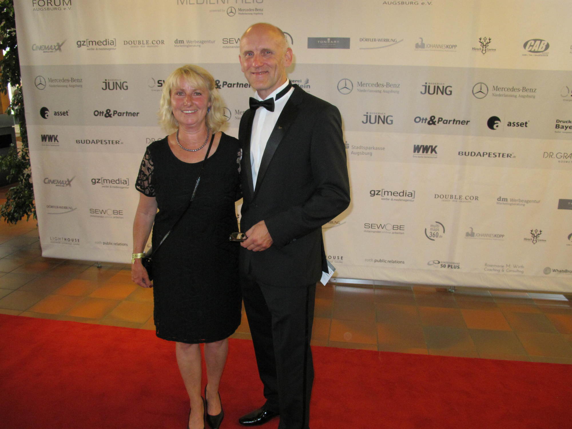 Der Augsburger Medienpreis 2016 fand am 8. Juli im Kongress am Park statt. Foto: B4B WIRTSCHAFTSLEBEN SCHWABEN